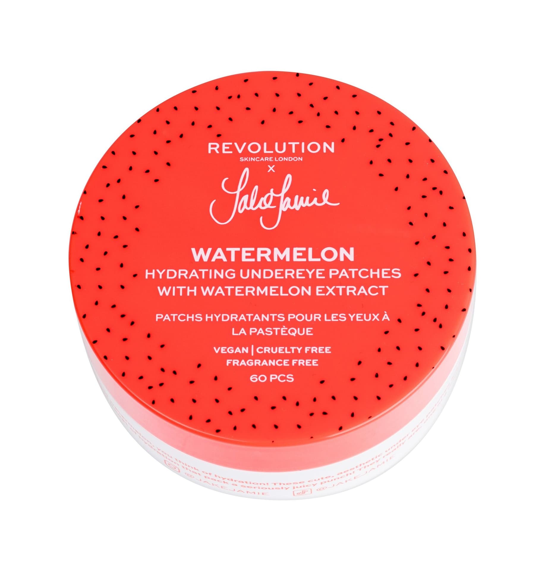 

Revolution Skincare Watermelon X Jake-Jamie Maseczka na okolice oczu 60 szt (W)