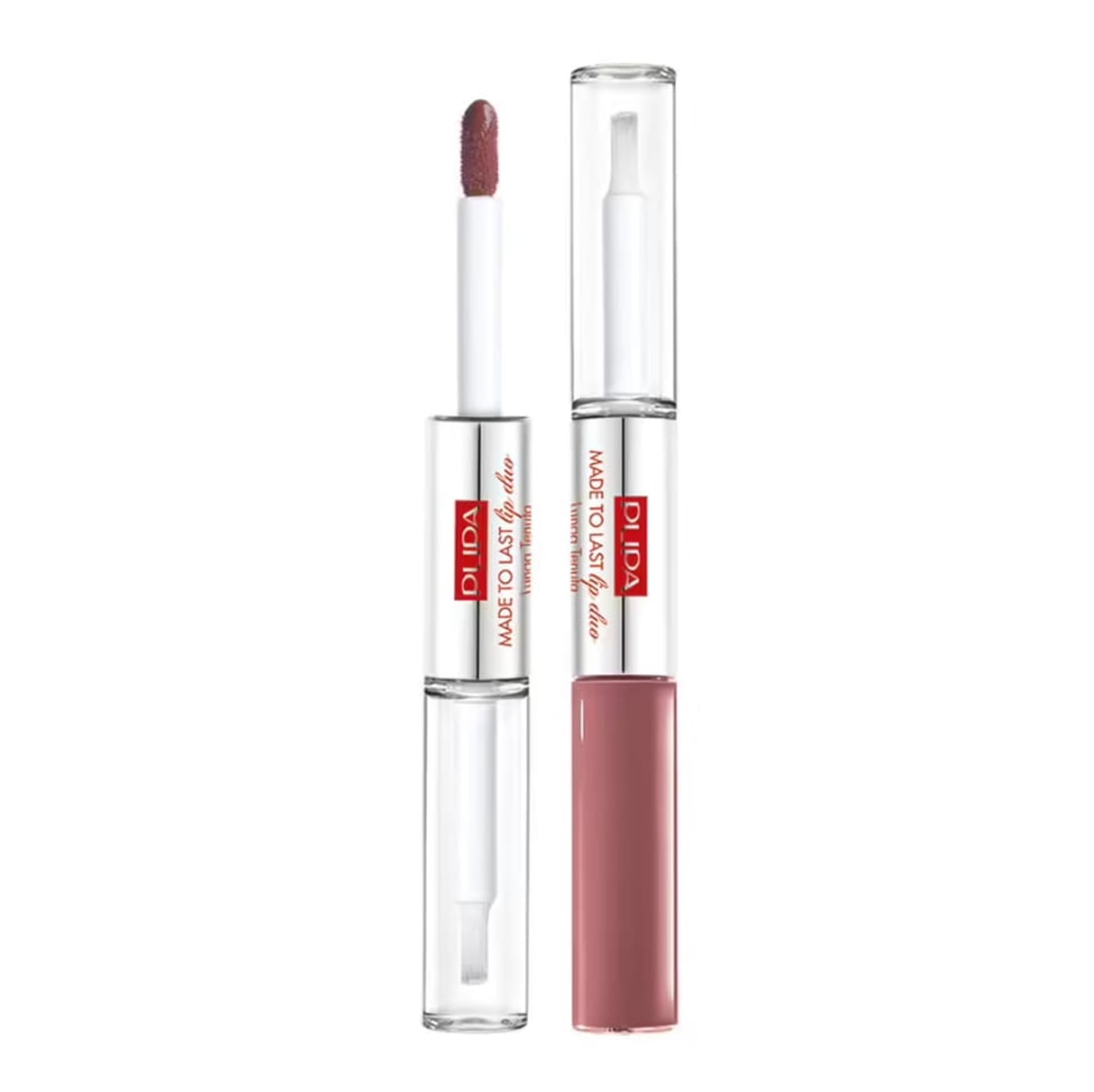 

Pupa Milano Made To Last Lip Duo Liquid Lip Colour Colour Topcoat Waterproof Long Lasting wodoodporna pomadka w płynie i błyszczyk 010 2x4ml