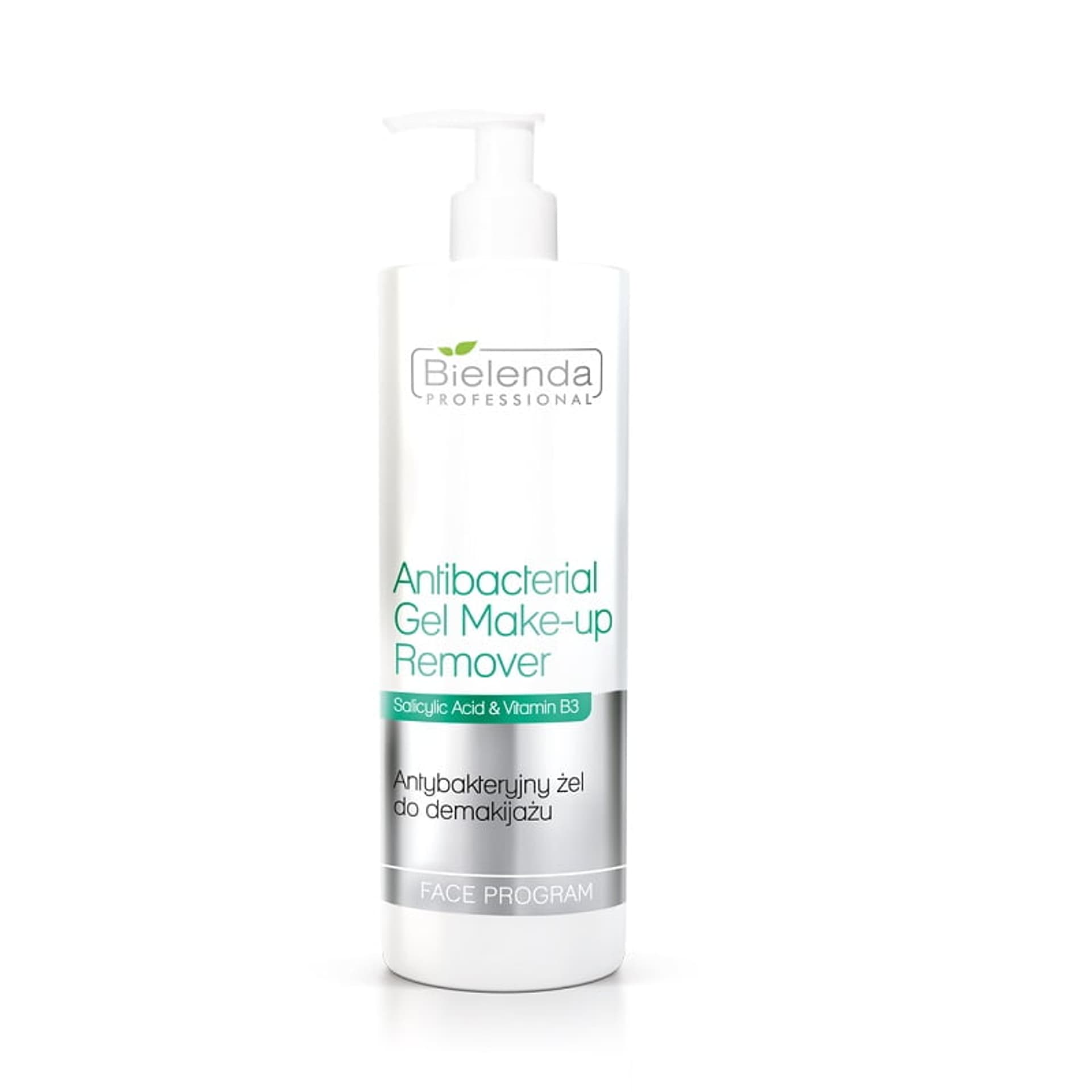 

Bielenda Professional Antybacterial Gel Make Up Remover antybakteryjny żel do demakijażu twarzy 500g