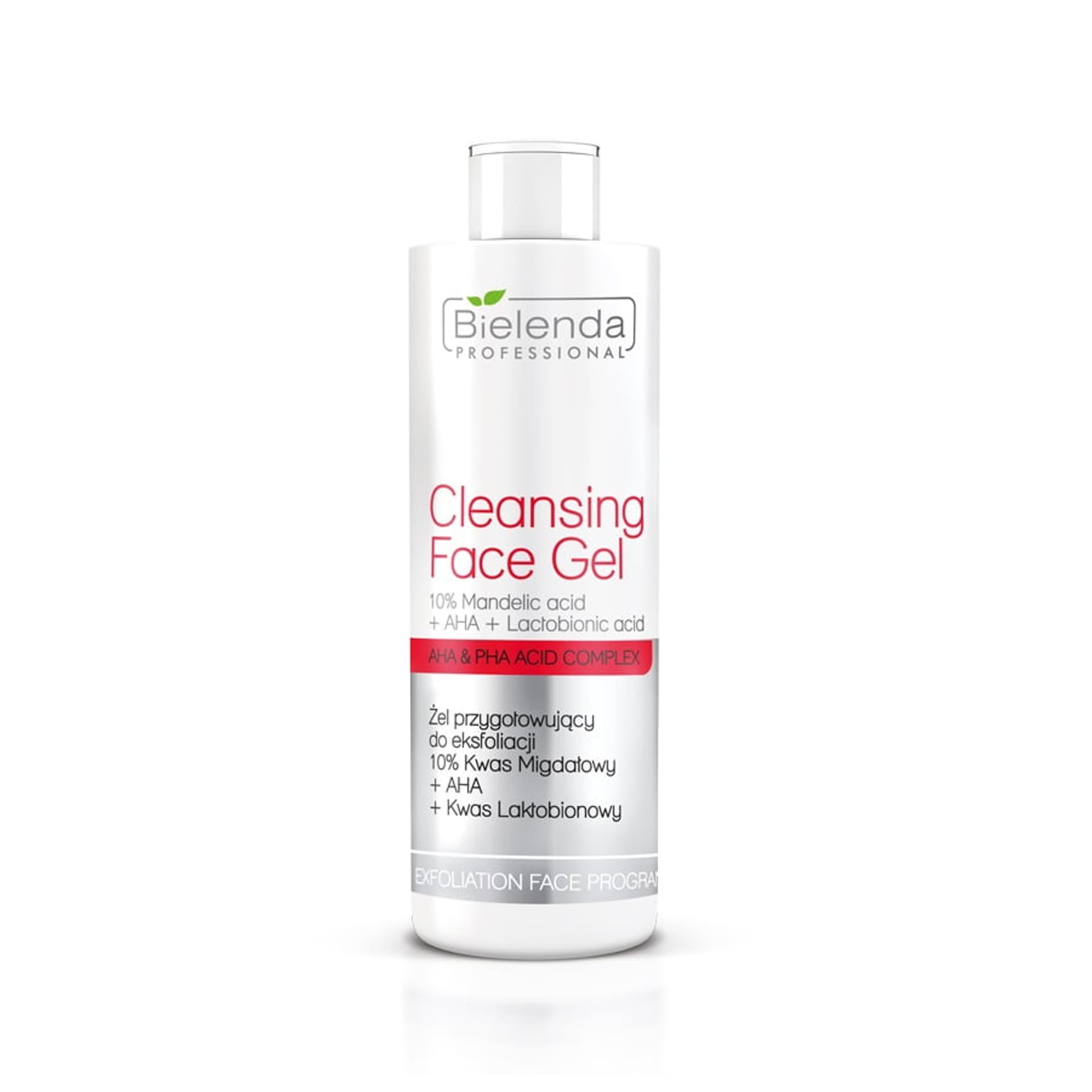 

Bielenda Professional Exfoliaton Face Program Cleansing Face Gel żel przygotowujący do eksfoliacji 10% kwas migdałowy + AHA + kwas laktobionowy 200g