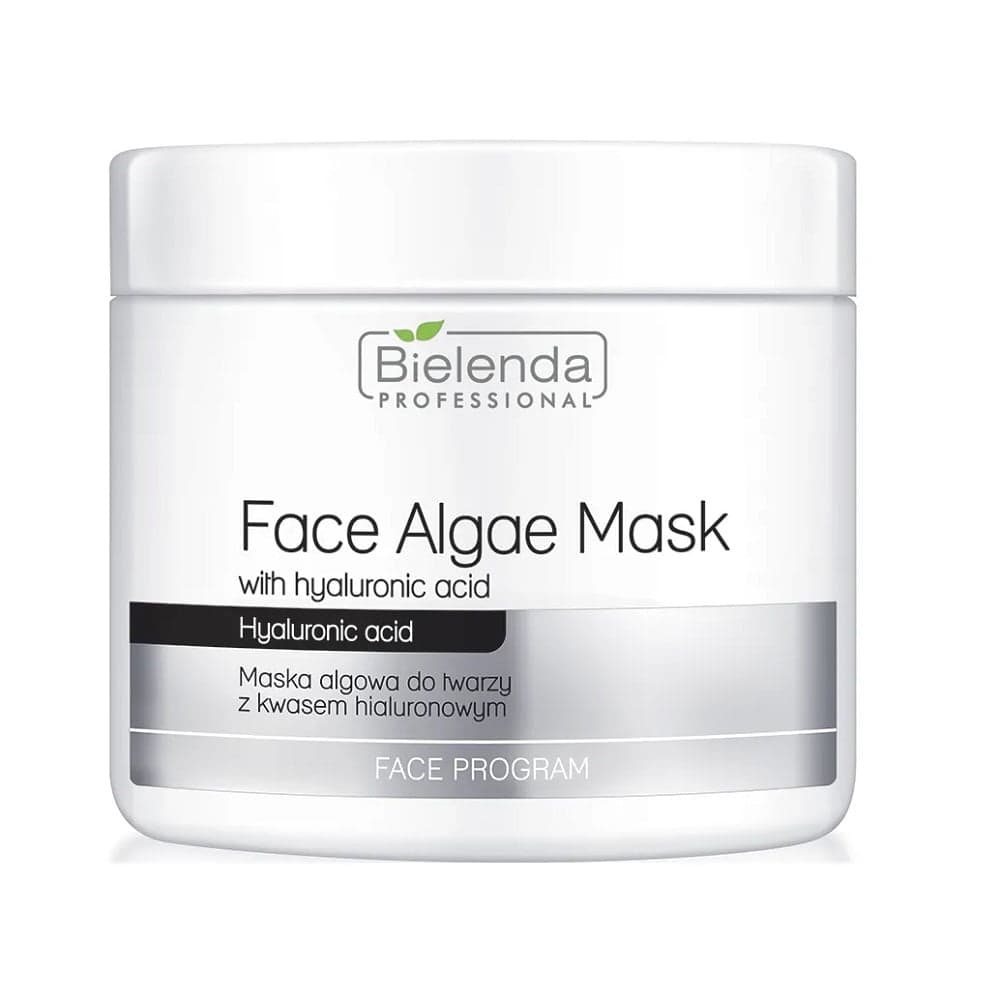 

Bielenda Professional Face Algae Mask With Hyaluronic Acid maska algowa do twarzy z kwasem hialuronowym słoik 190g