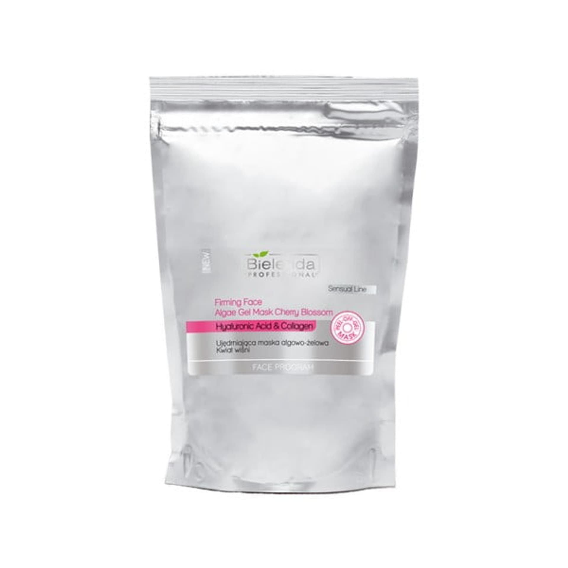 

Bielenda Professional Firming Face Algae Gel Mask Cherry Blossom ujędrniająca maska algowo żelowa Kwiat Wiśni saszetka 200g