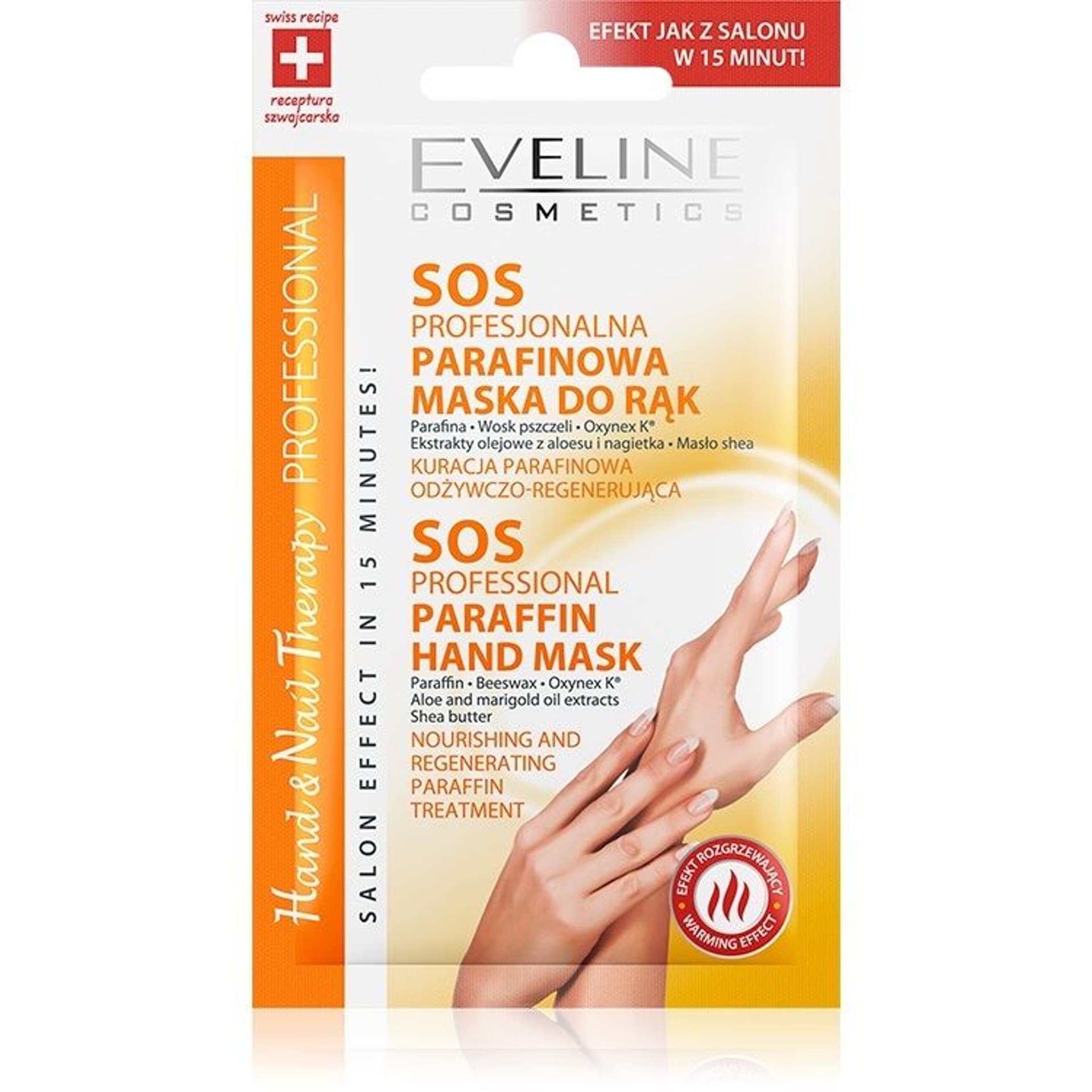 

Eveline Cosmetics HandNail Therapy Professional SOS parafinowa maska do rąk 7ml