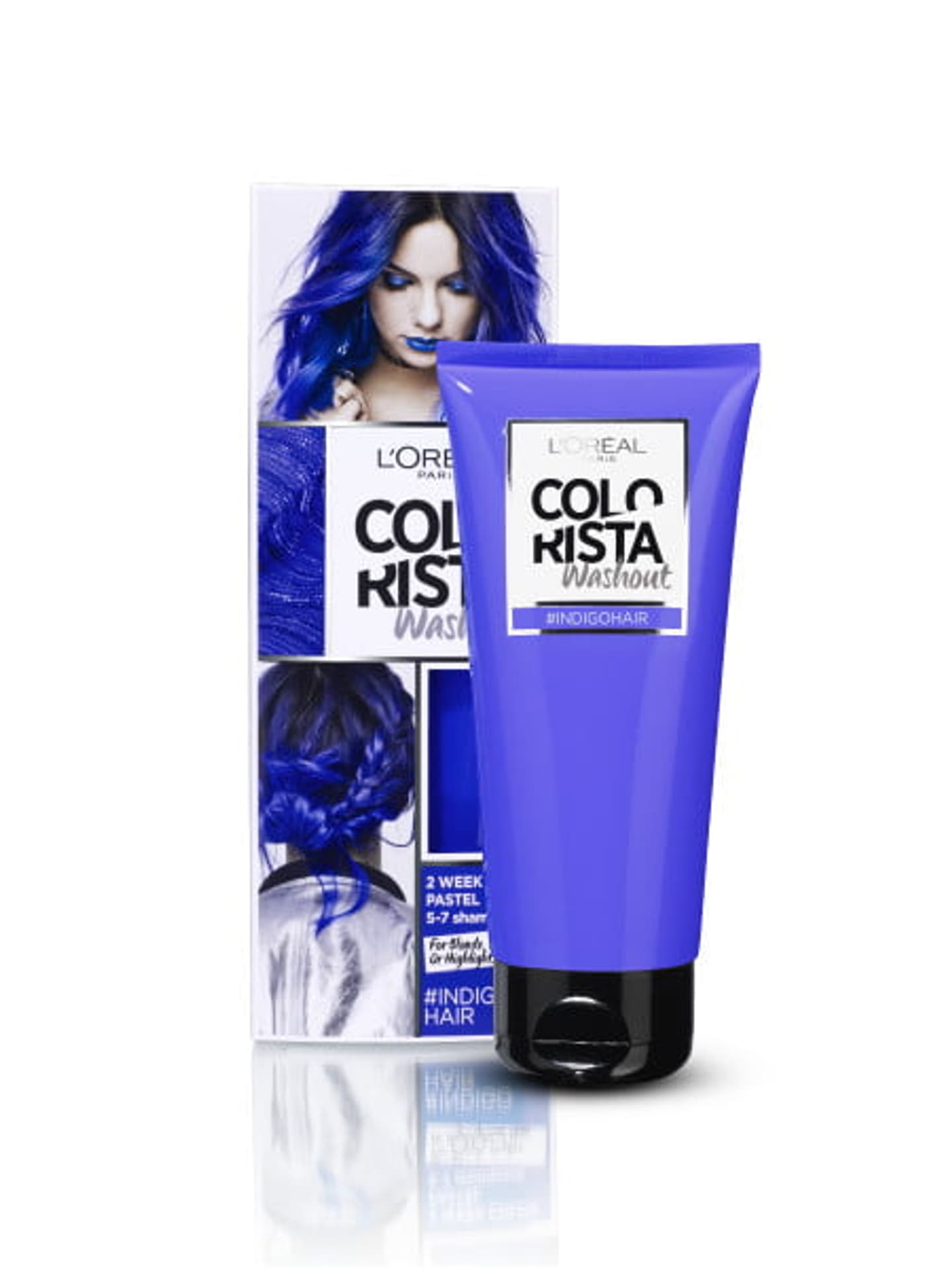 

L'Oreal Paris Colorista Washout zmywalna farba do włosów #INDIGOHAIR