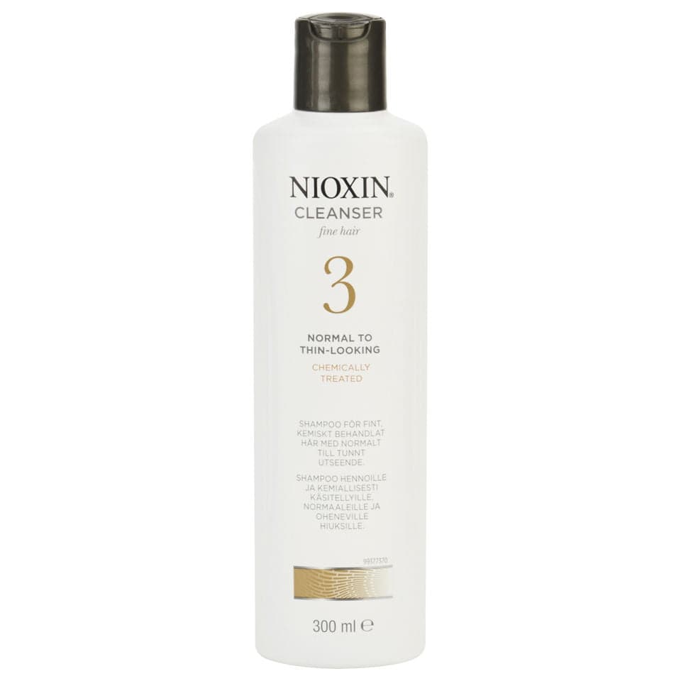 

NIOXIN System 3 Cleanser Shampoo szampon oczyszczający przeciw wypadaniu włosów po zabiegach chemicznych 300ml