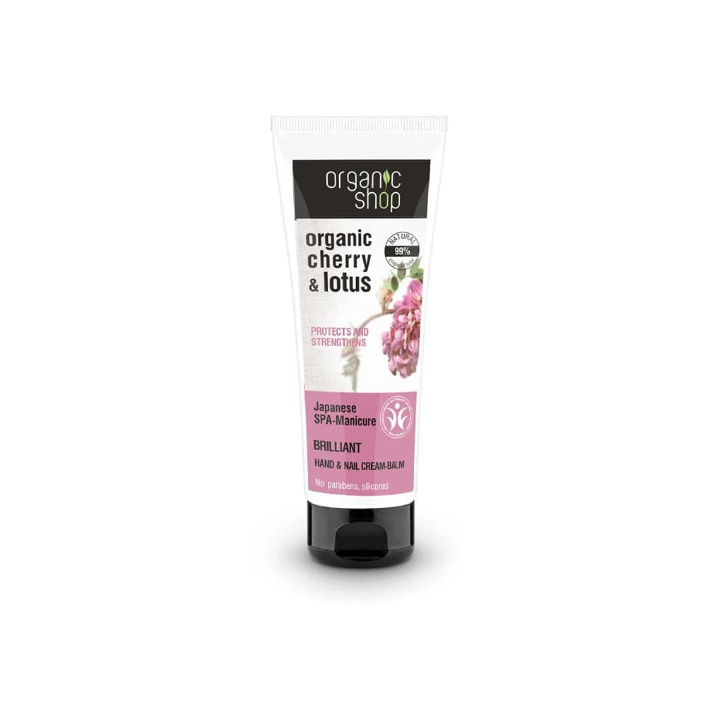 

Organic Shop Organic Cherry Lotus kremowy balsam do rąk i paznokci 75ml