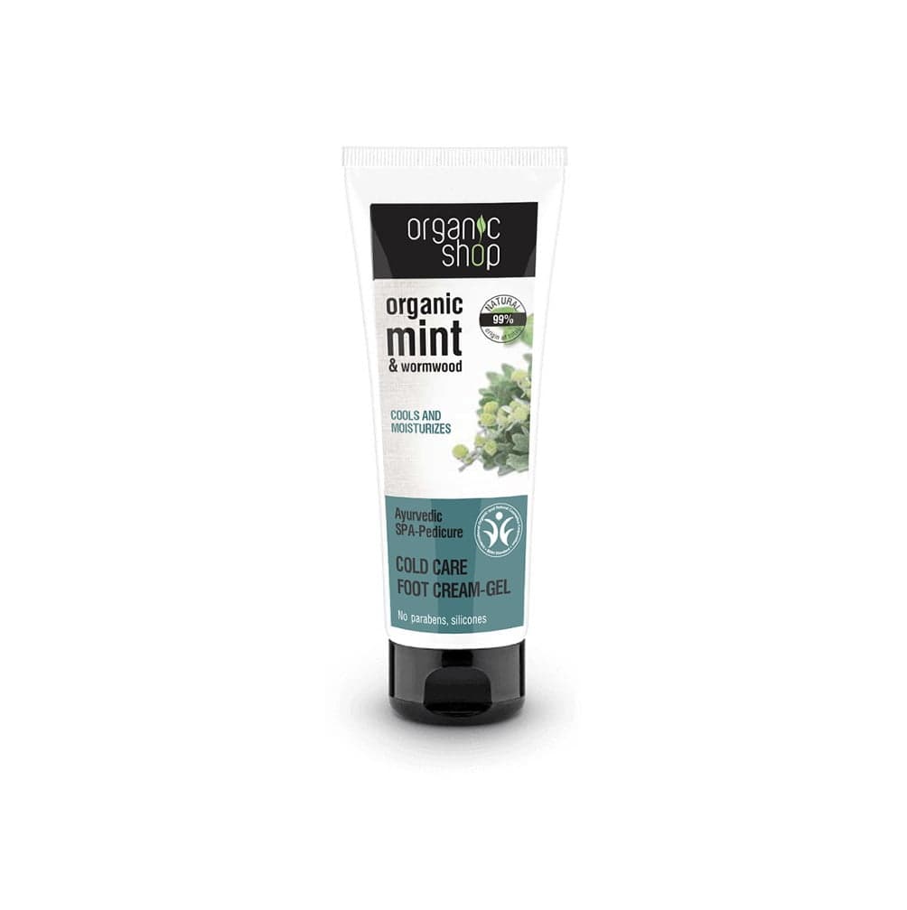 

Organic Shop Organic Mint Wormwood Cold Care Foot Cream-Gel kremowy żel do stóp 75ml
