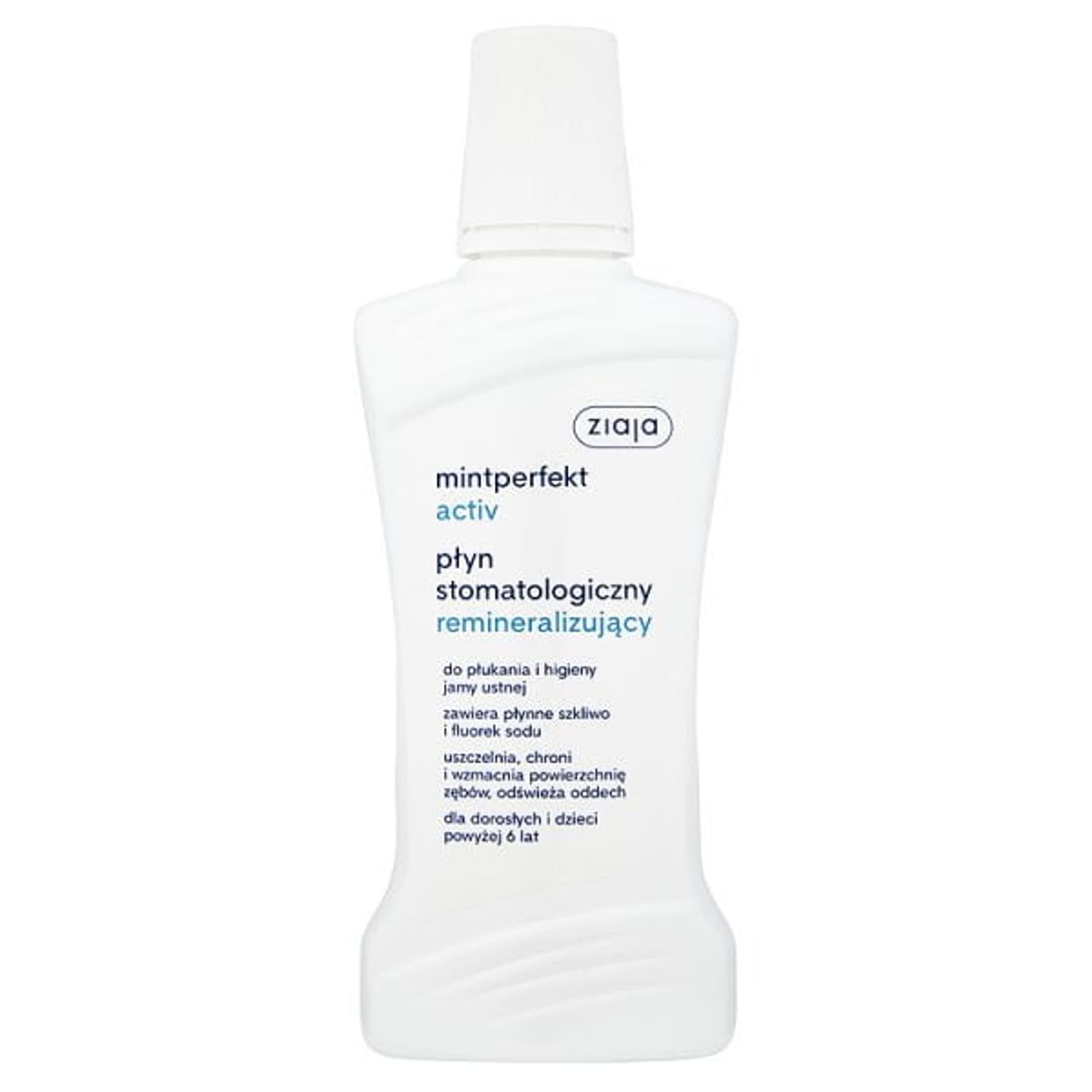 

Ziaja Mintperfekt Activ płyn do płukania jamy ustnej stomatologiczny remineralizujący 500ml