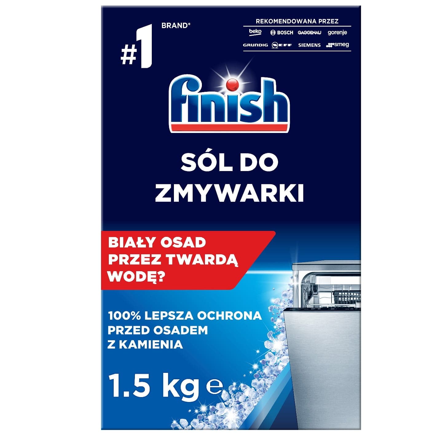 

Finish Finish sól ochronna do zmywarki 1.5 kg