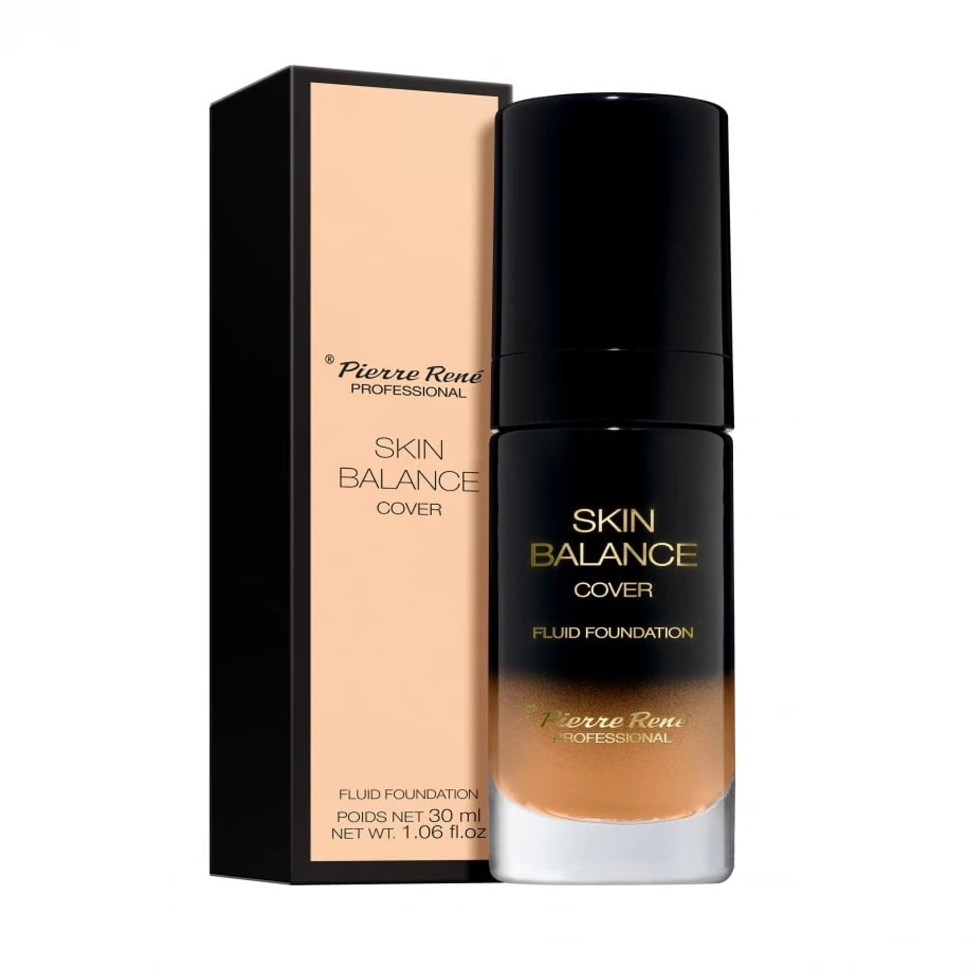 

Pierre Rene Skin Balance Cover Fluid Foundation wodoodporny podkład kryjący 24 Beige 30ml
