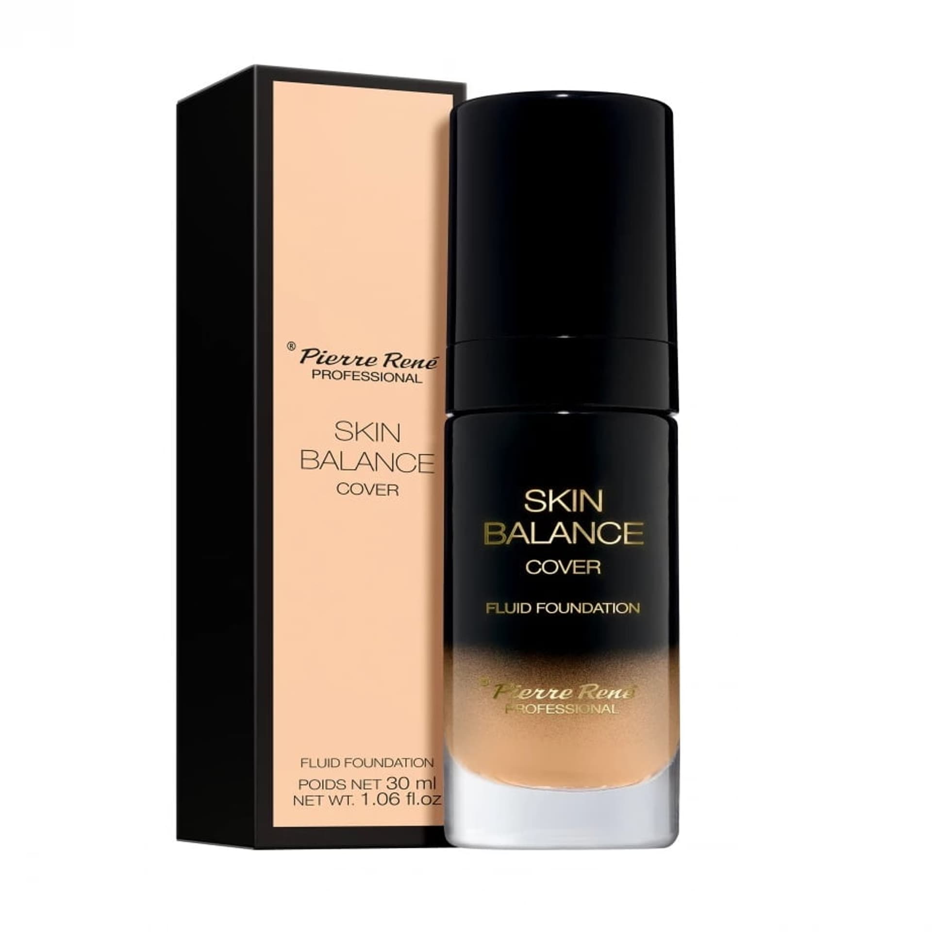 

Pierre Rene Skin Balance Cover Fluid Foundation wodoodporny podkład kryjący 27 Cream 30ml