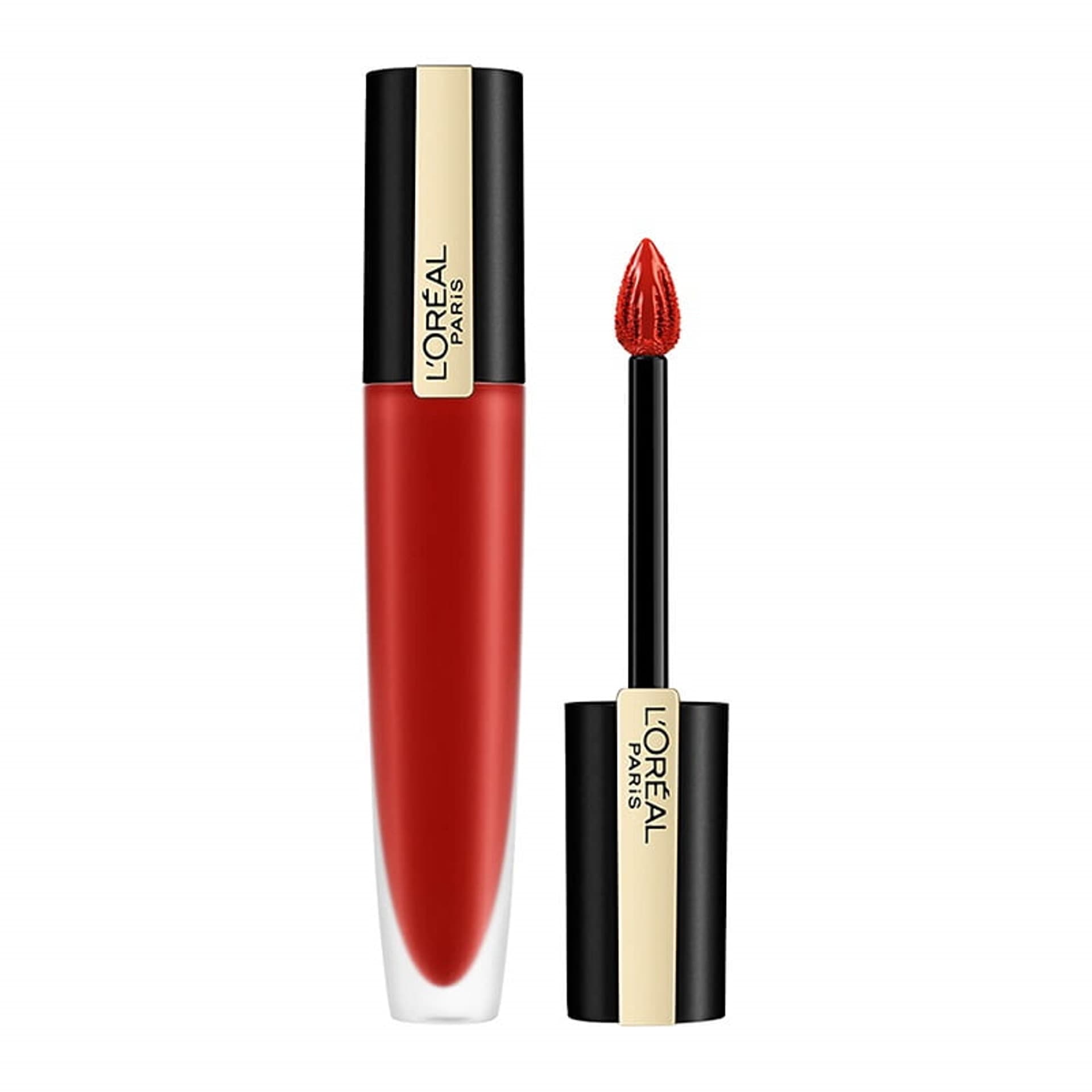 

L'Oreal Paris Rouge Signature Matte Liquid Lipstick matowa pomadka w płynie 115 I am Worth It 7ml