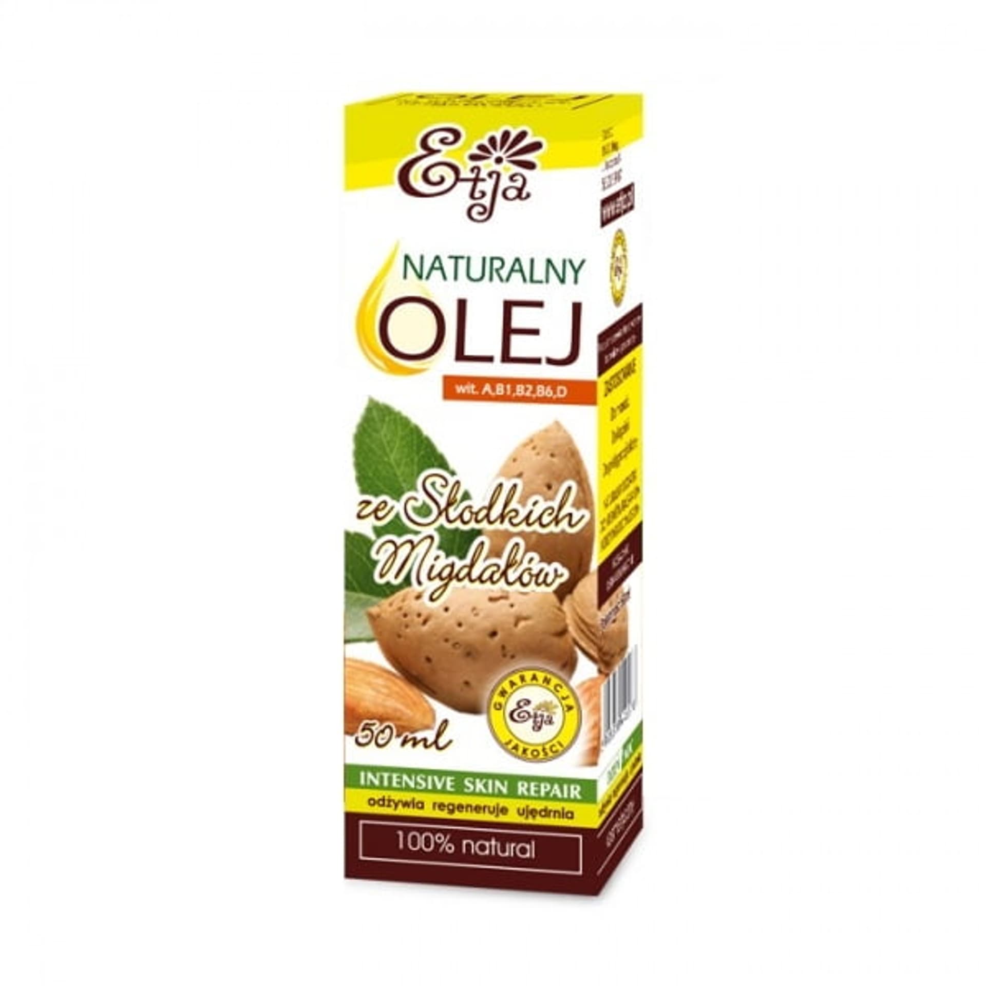 

Etja Naturalny olej ze słodkich migdałów 50ml