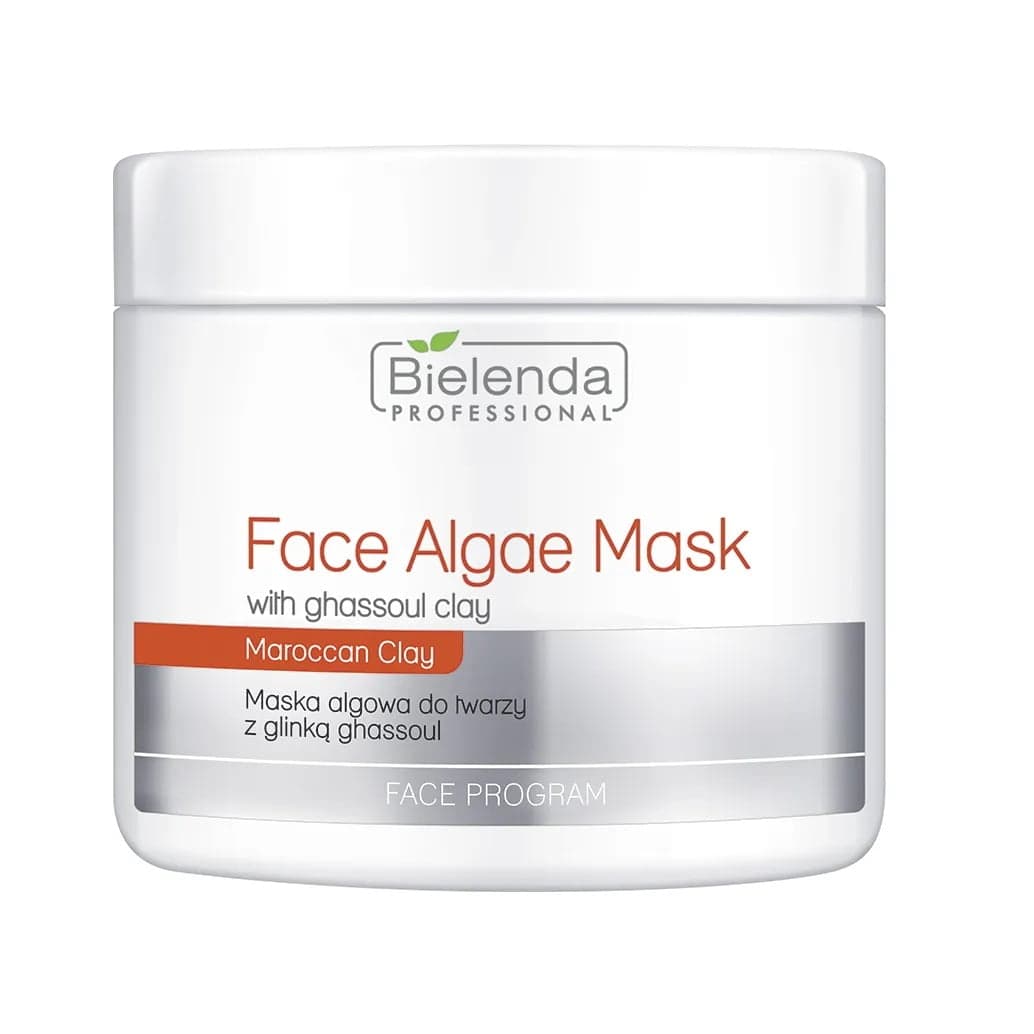 

Bielenda Professional Face Algae Mask With Ghassoul Clay maska algowa do twarzy z Glinką Ghassoul słoik 190g