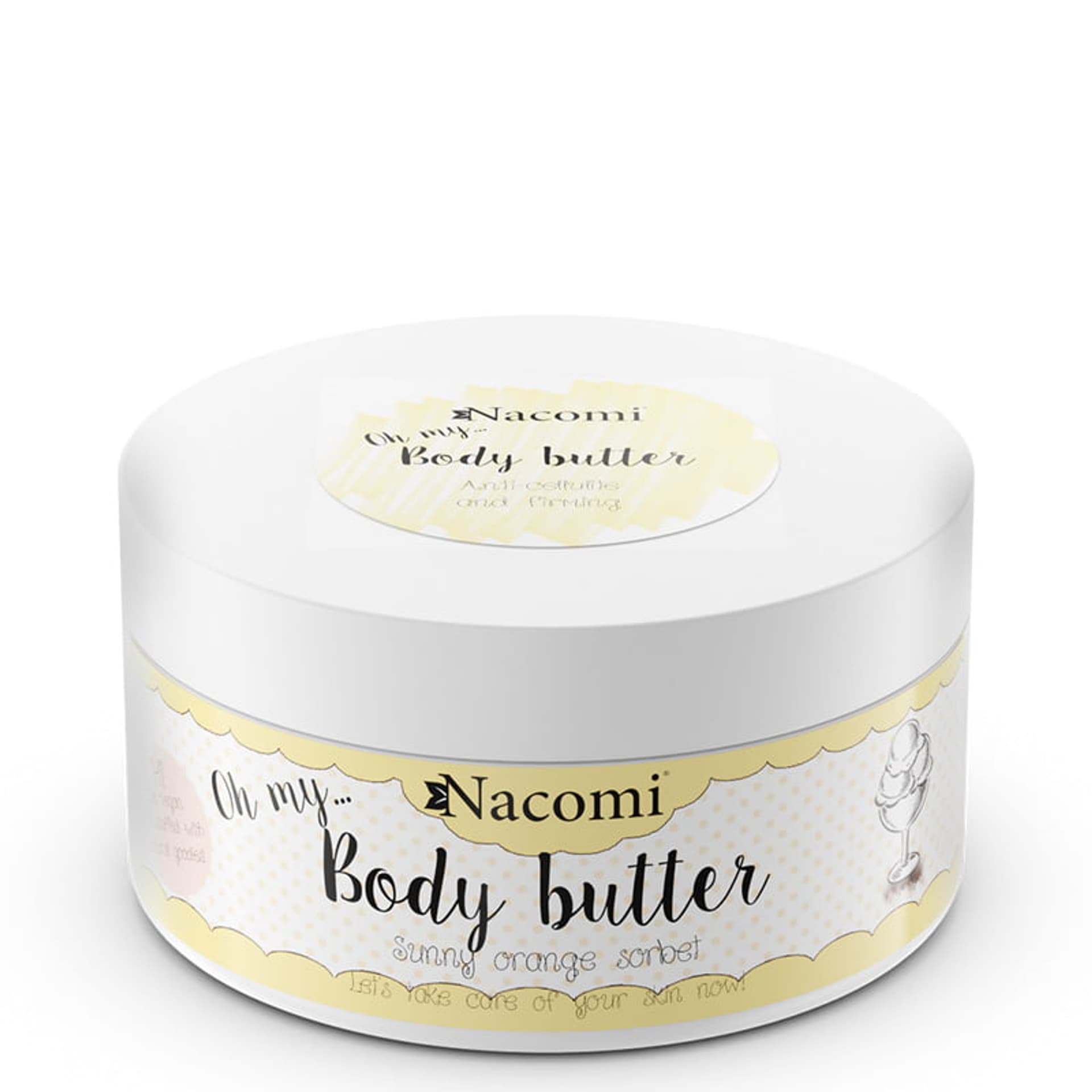 

Nacomi Body Butter masło do ciała Pomarańczowy Sorbet 100ml