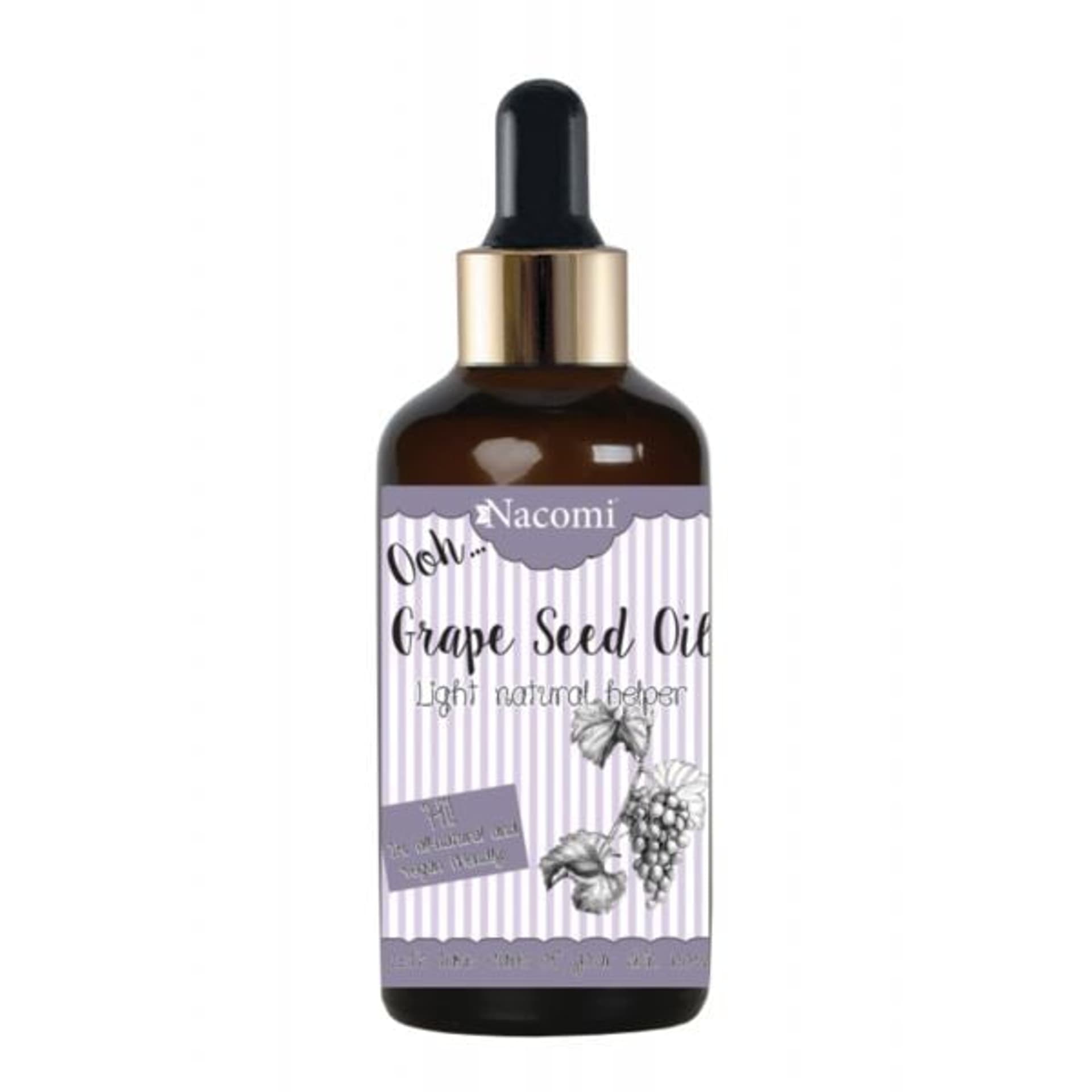 

Nacomi Grape Seed Oil olej z pestek winogron z pipetą 50ml
