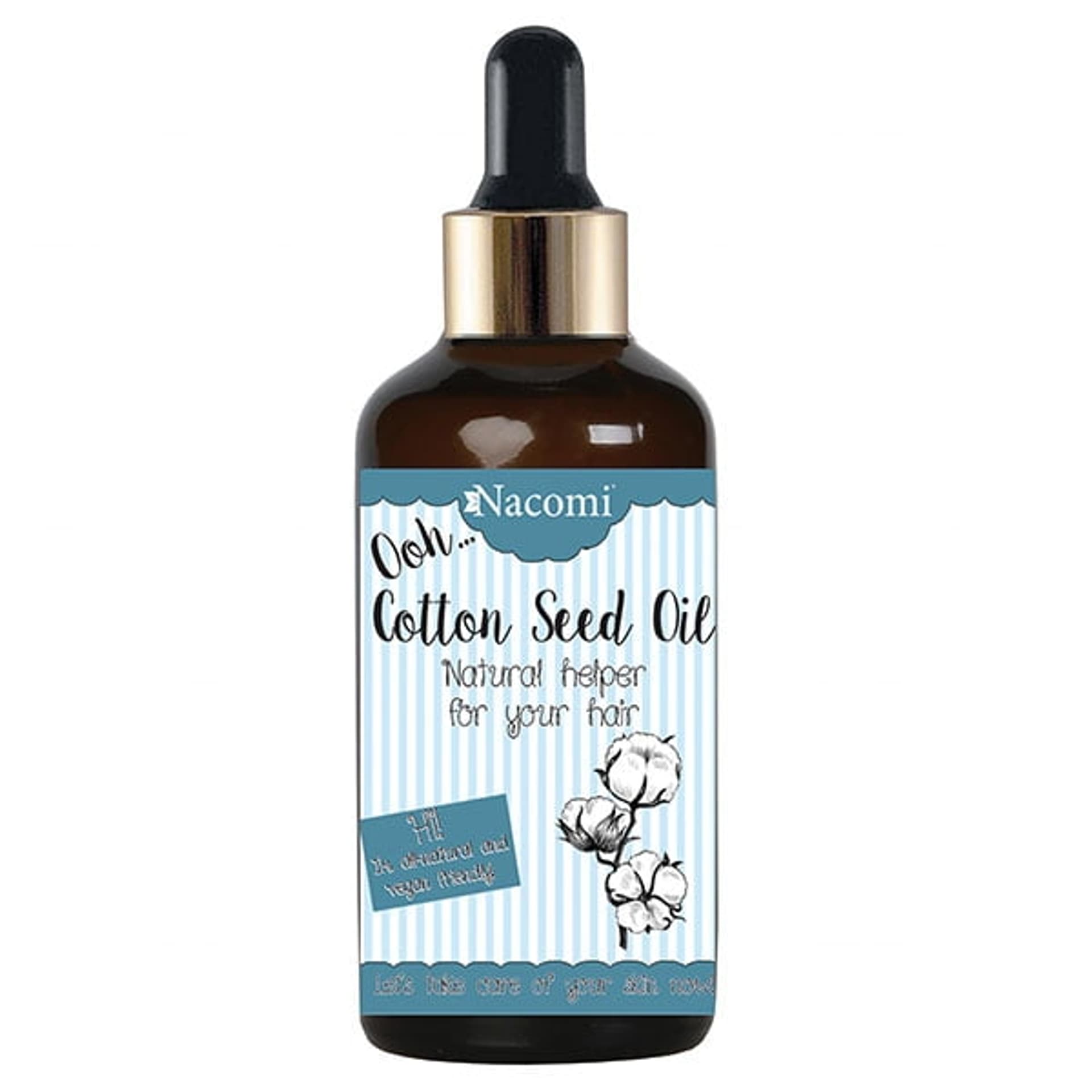 

Nacomi Cotton Seed Oil olej z nasion bawełny z pipetą 50ml