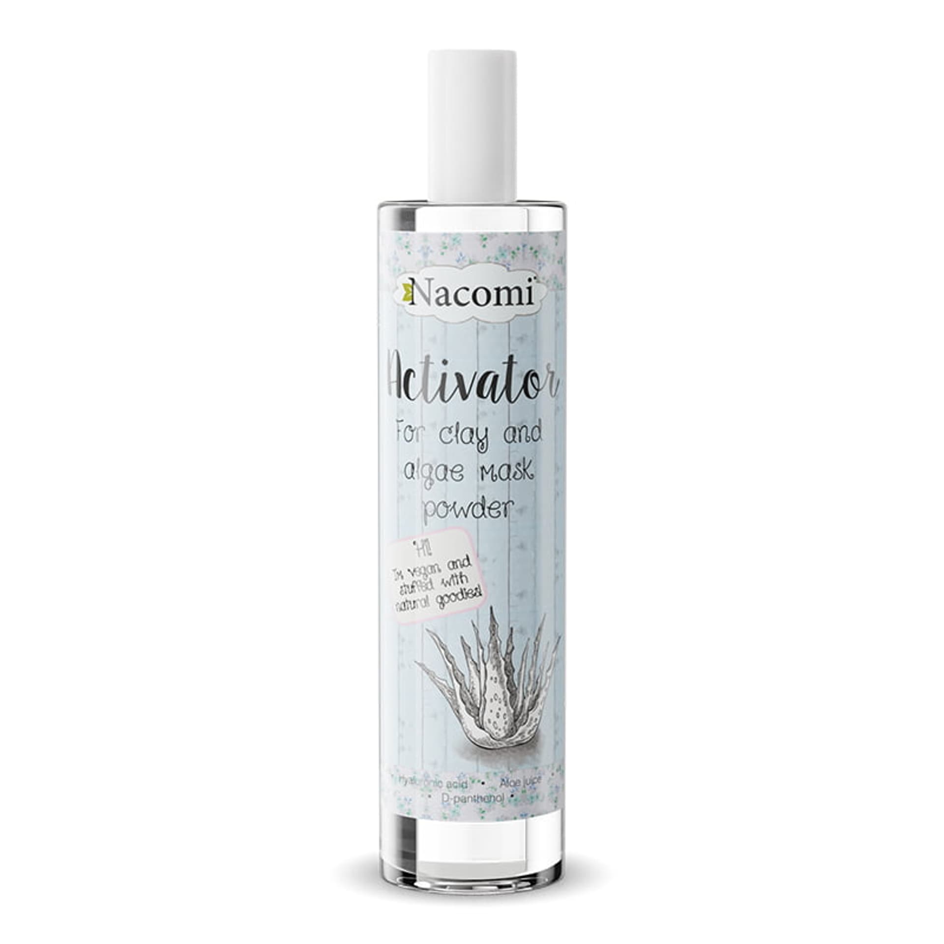 

Nacomi Activator For Clay Algae Mask Powder aktywator do glinek i masek sypkich 250ml