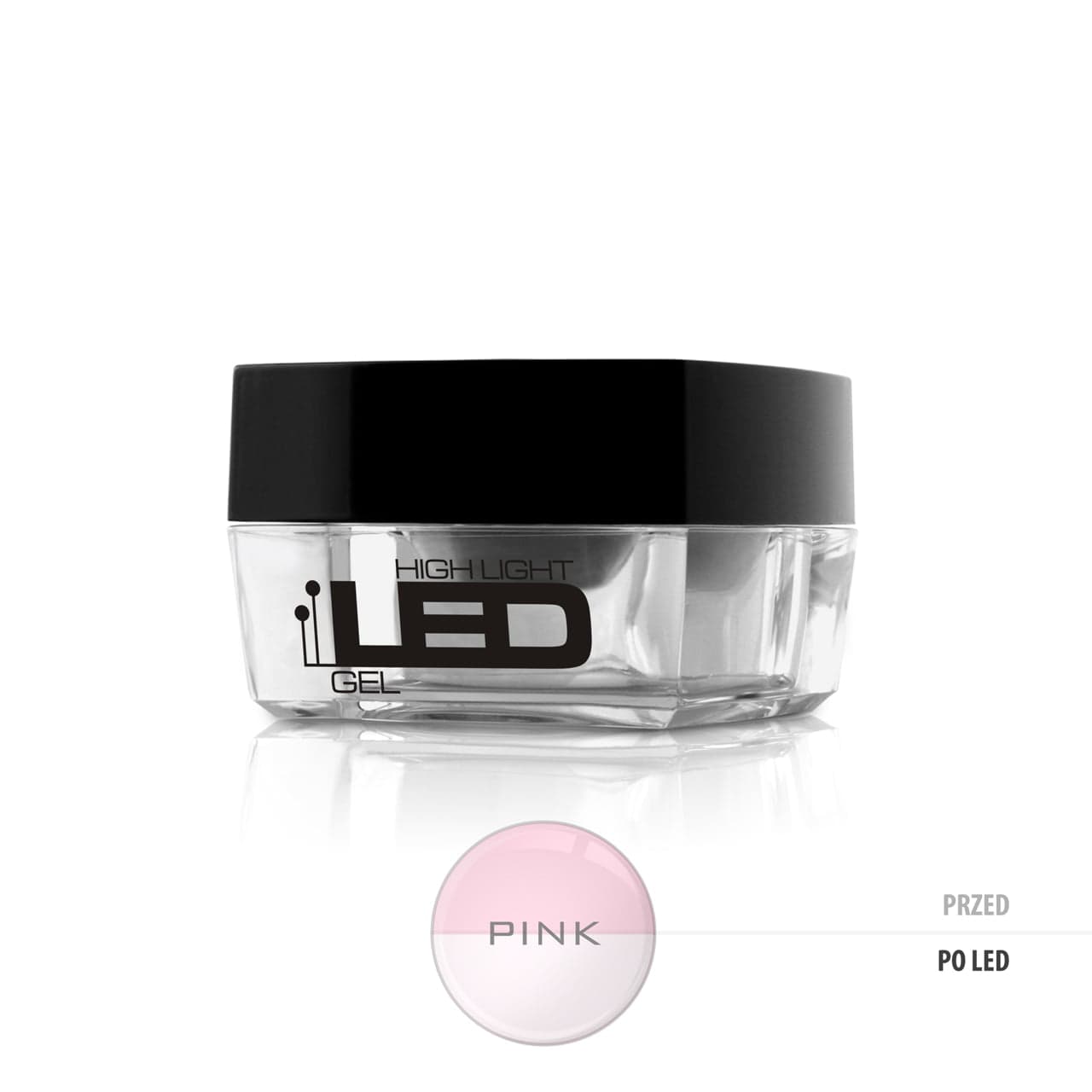 

Silcare High Light Led Gel średniogęsty jednofazowy żel do paznokci Pink 30g