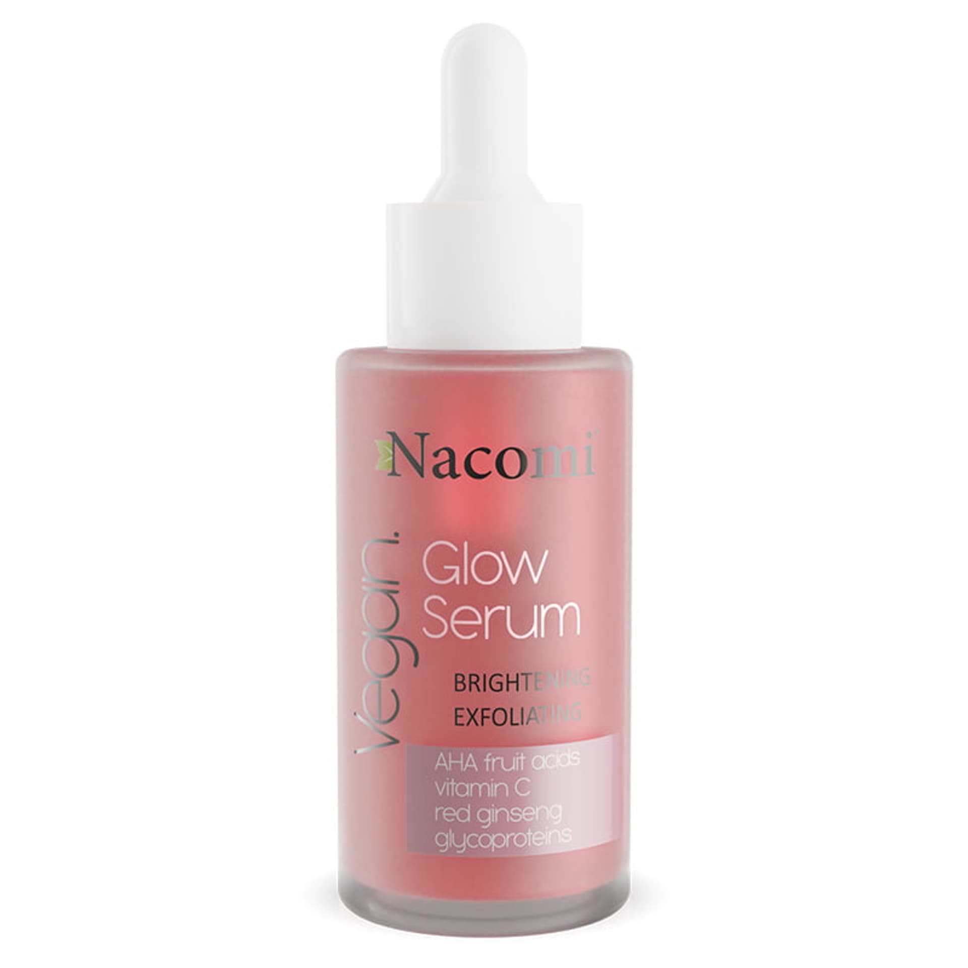 

Nacomi Vegan Glow Serum serum rozjaśniająco złuszczające 40ml