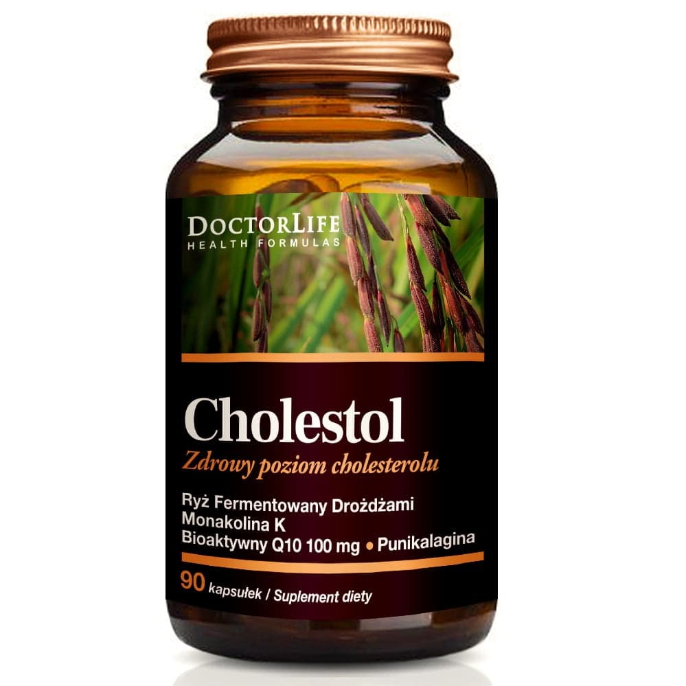 

Doctor Life Cholestol monakolina k z Co-Q10 10mg suplement diety 90 kapsułek