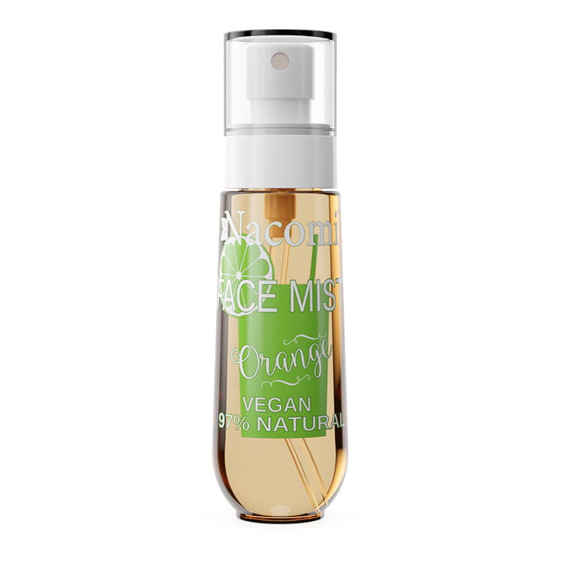 

Nacomi Face Mist Vegan Natural Orange mgiełka do ciała i twarzy o zapachu Pomarańczy 80ml