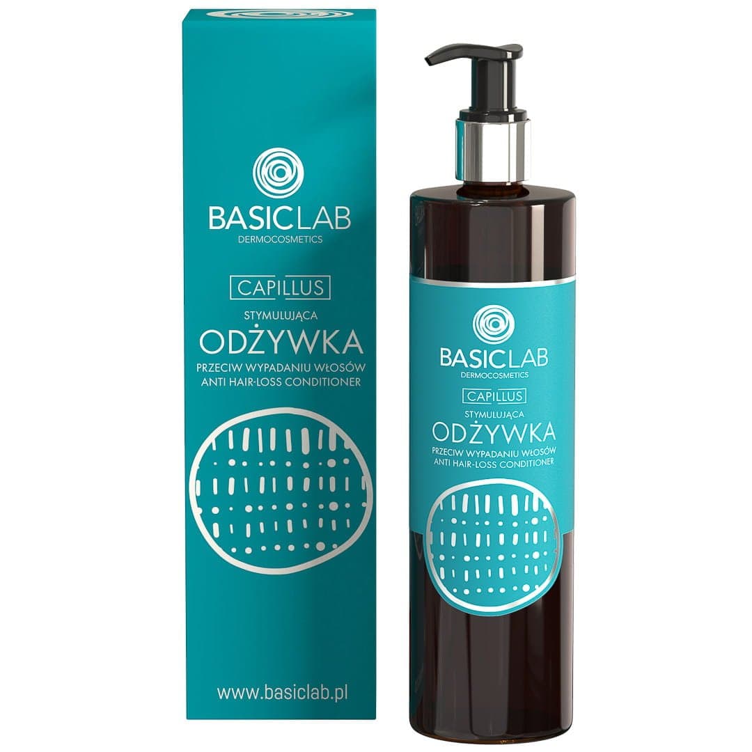 

BasicLab Capillus Conditioner stymulująca odżywka na wypadanie włosów 300ml