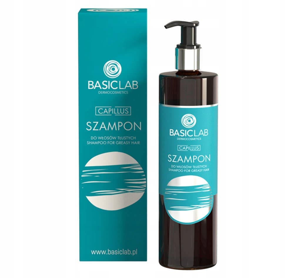 

BasicLab Capillus Shampoo szampon do włosów tłustych 300ml