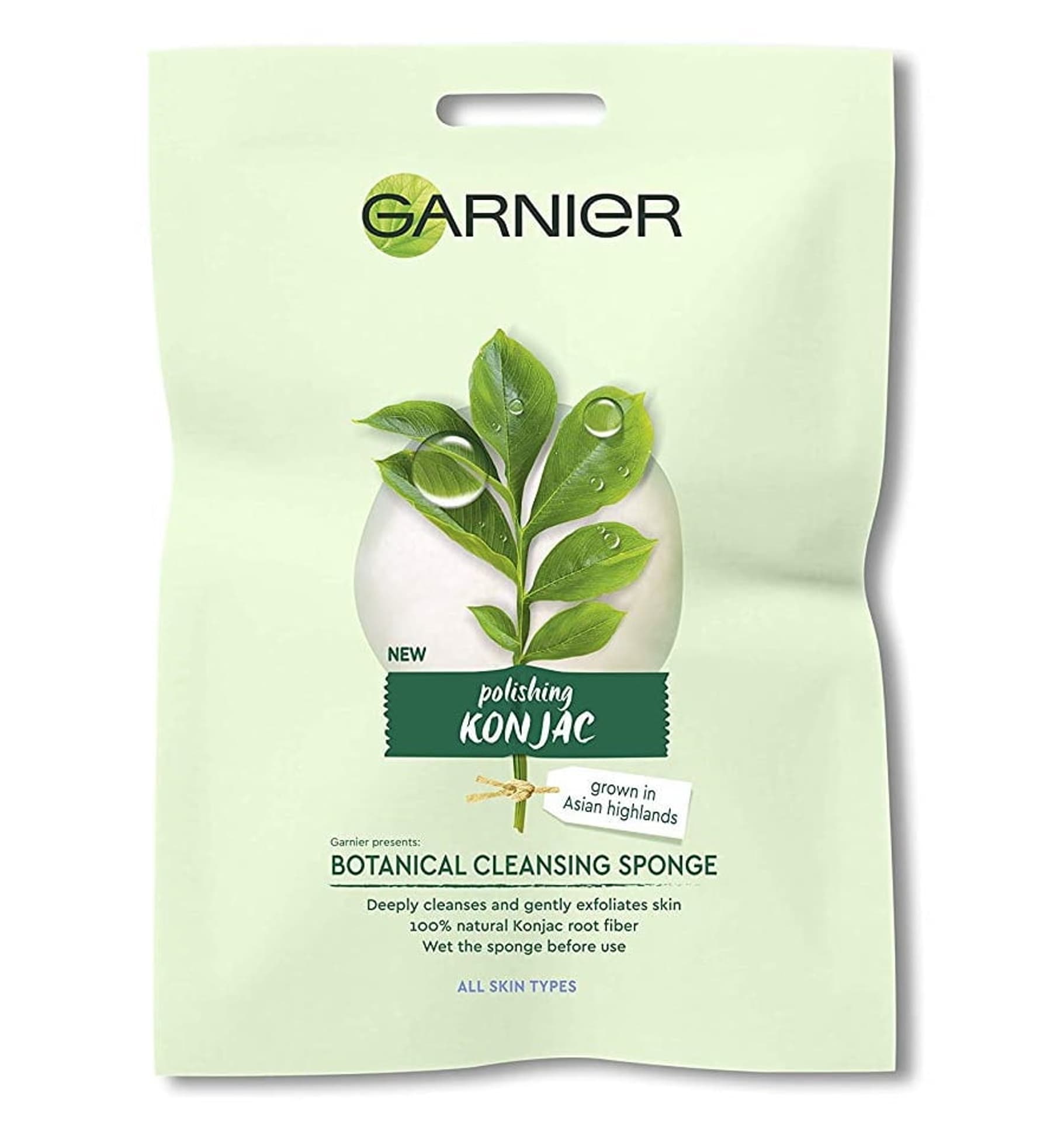

Garnier Bio Botanical Cleansing Sponge oczyszczająca gąbka Polishing Konjac