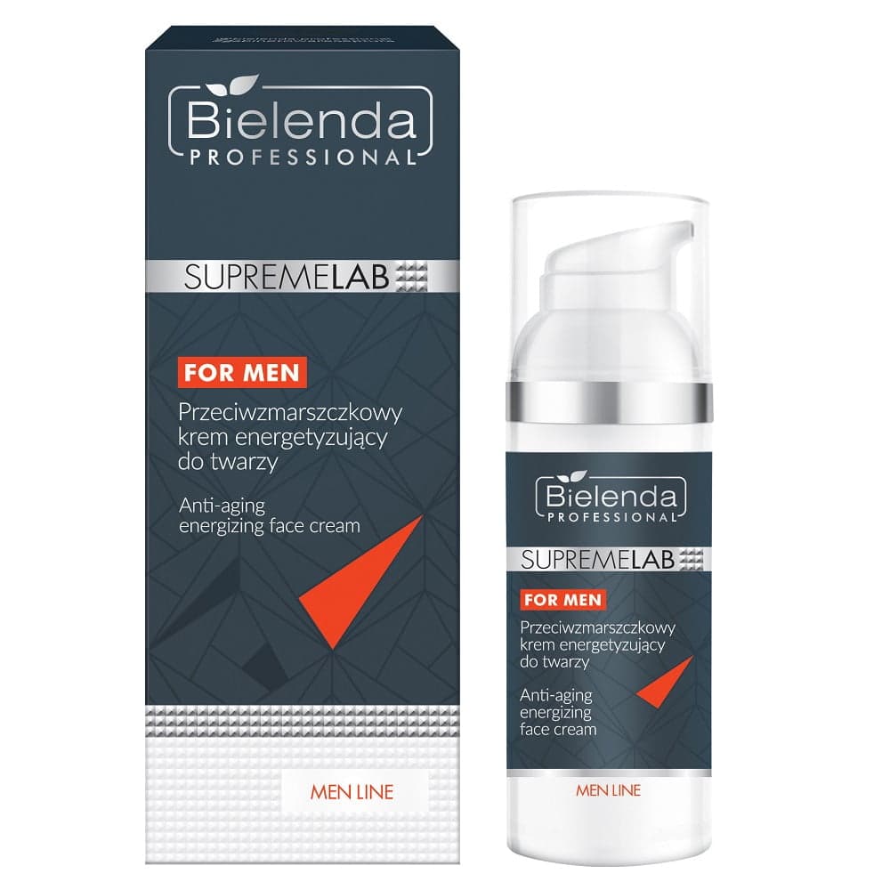 

Bielenda Professional SupremeLab Men Line przeciwzmarszczkowy energetyzujący krem do twarzy 50ml