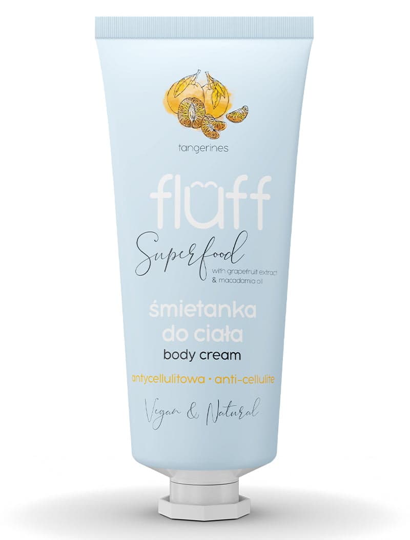 

Fluff Body Cream śmietanka do ciała antycellulitowa Mandarynka 150ml