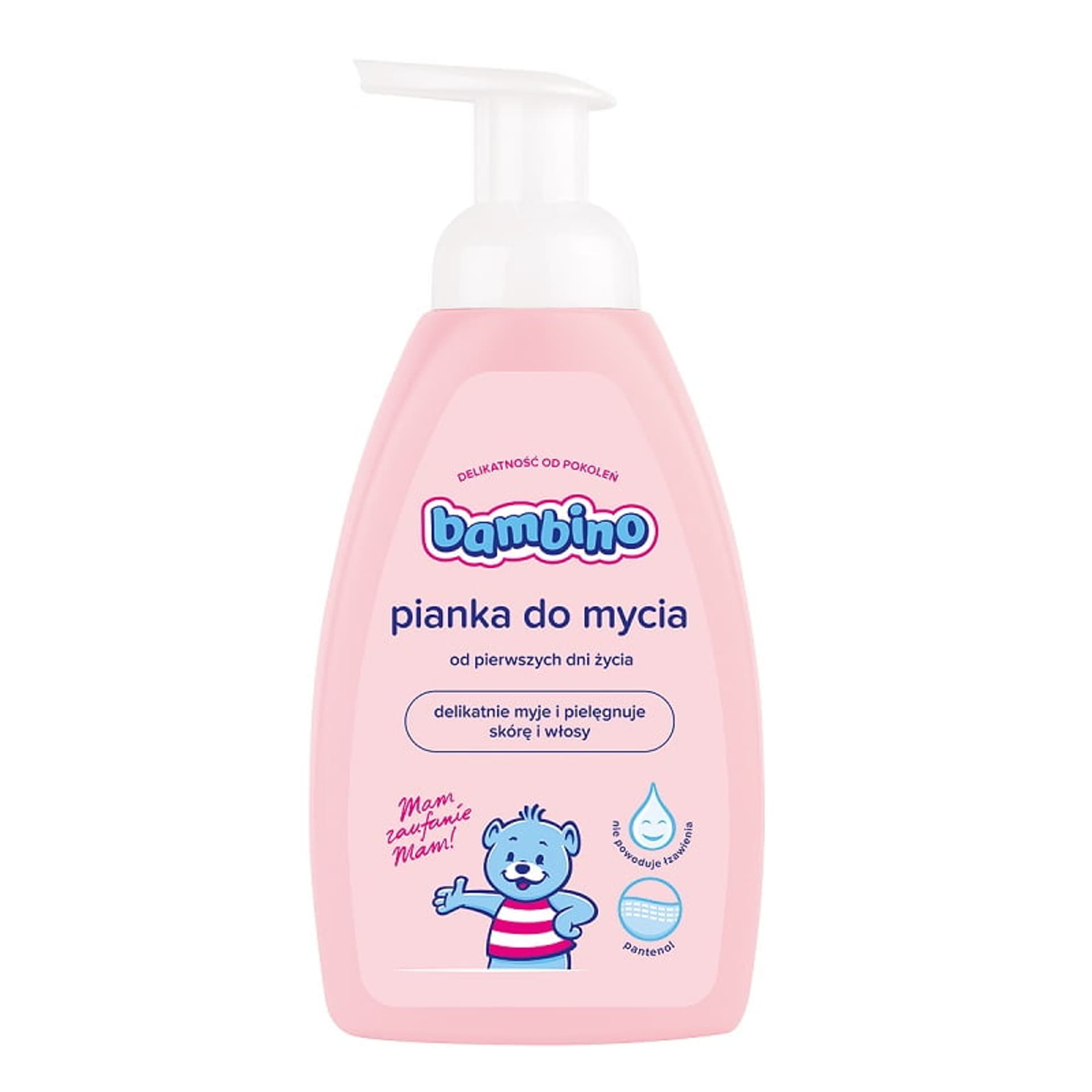 

Bambino Pianka do mycia od pierwszych dni życia 500ml