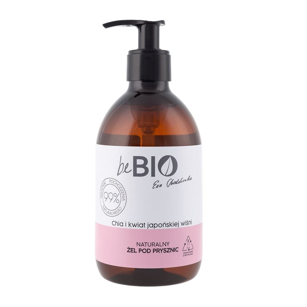 

BeBio Ewa Chodakowska Naturalny żel pod prysznic Chia i Kwiat Japońskiej Wiśni 400ml