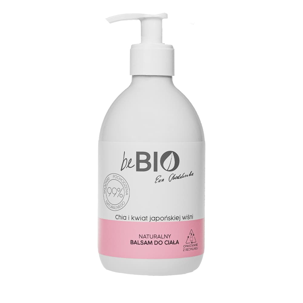 

BeBio Ewa Chodakowska Naturalny balsam do ciała Chia i Kwiat Japońskiej Wiśni 400ml