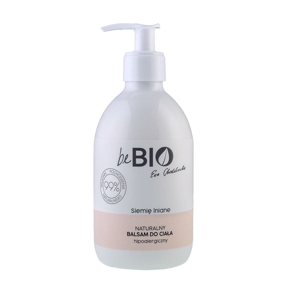 

BeBio Ewa Chodakowska Naturalny balsam do ciała Siemię Lniane 400ml