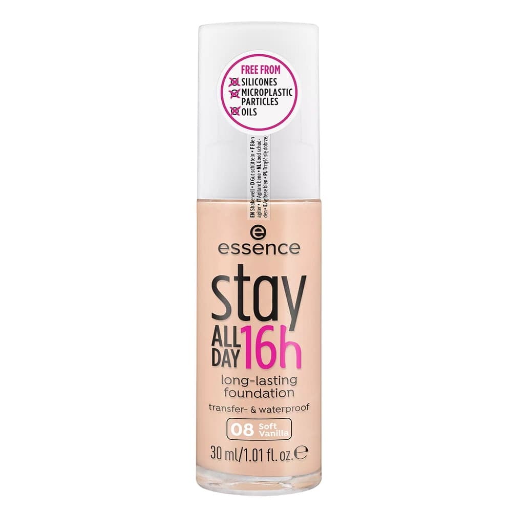

Essence Stay All Day 16H Long-Lasting Foundation długotrwały podkład do twarzy 08 Soft Vanilla 30ml
