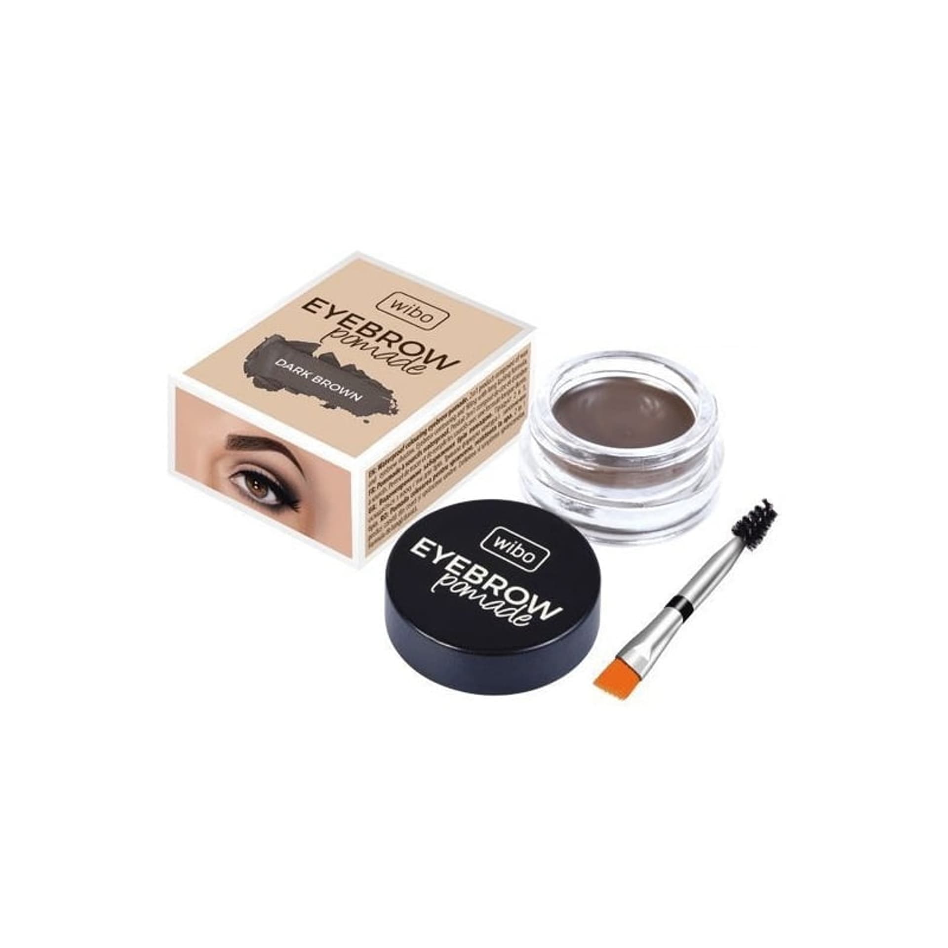 

Wibo Eyebrow Pomade wodoodporna pomada do brwi 2 Dark Brown 6g
