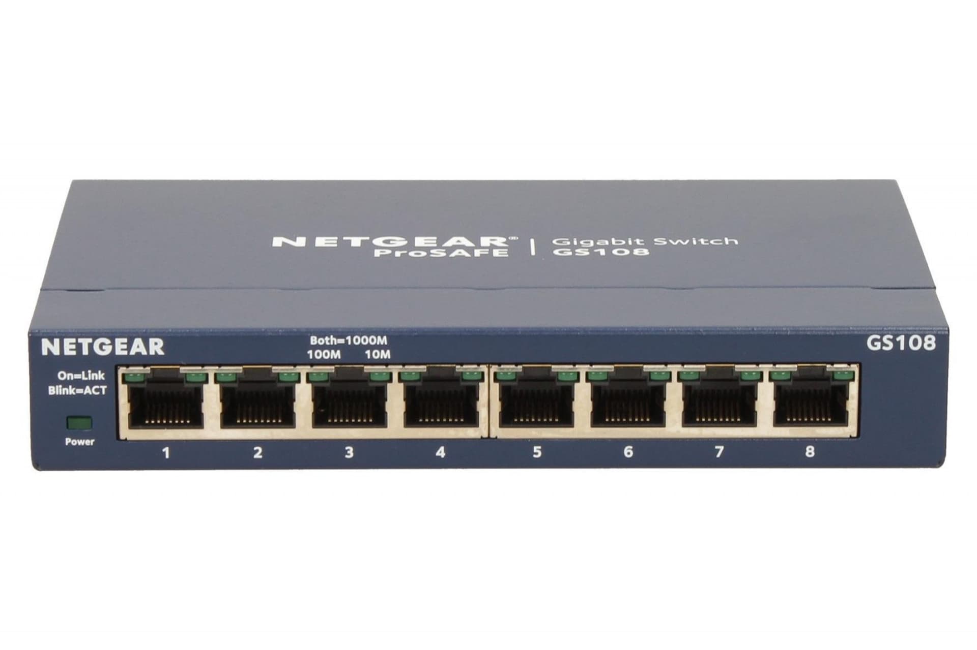 

Switch NETGEAR GS108GE (8x 10/100/1000Mbps)