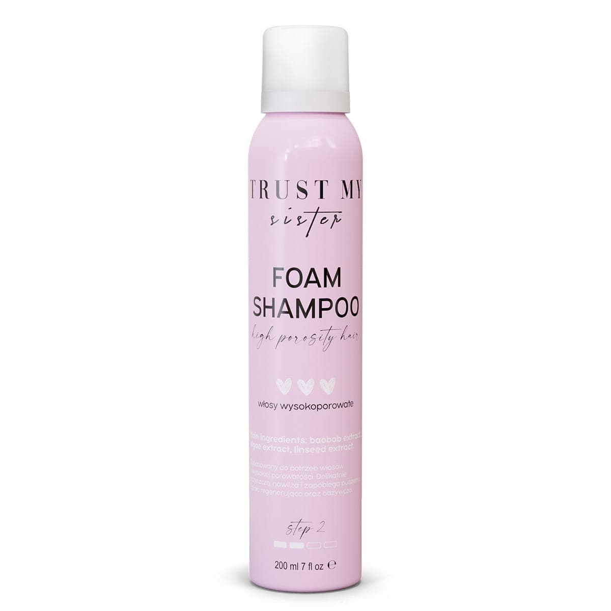 

Trust My Sister Foam Shampoo szampon do włosów wysokoporowatych 200ml