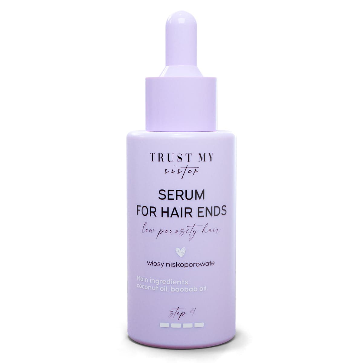 

Trust My Sister Serum For Hair Ends serum do włosów niskoporowatych 40ml