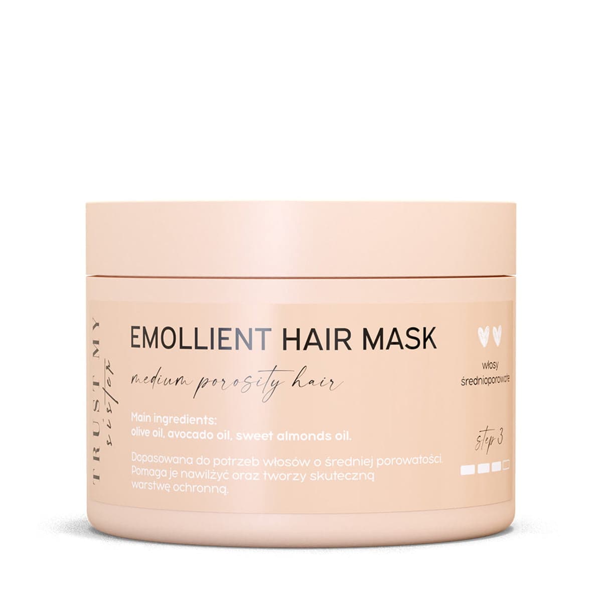 

Trust My Sister Emollient Hair Mask emolientowa maska do włosów średnioporowatych 150g