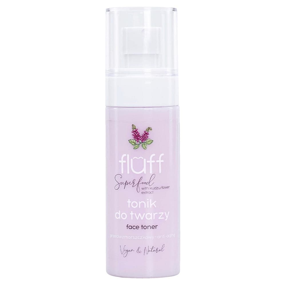 

Fluff Superfood Face Toner Anti-Aging przeciwzmarszczkowy tonik do twarzy Kwiat Kudzu 100ml