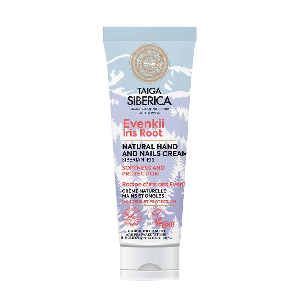 

Natura Siberica Taiga Siberica naturalny nawilżająco-ochronny krem do rąk i paznokci z korzeniem irysa 75ml