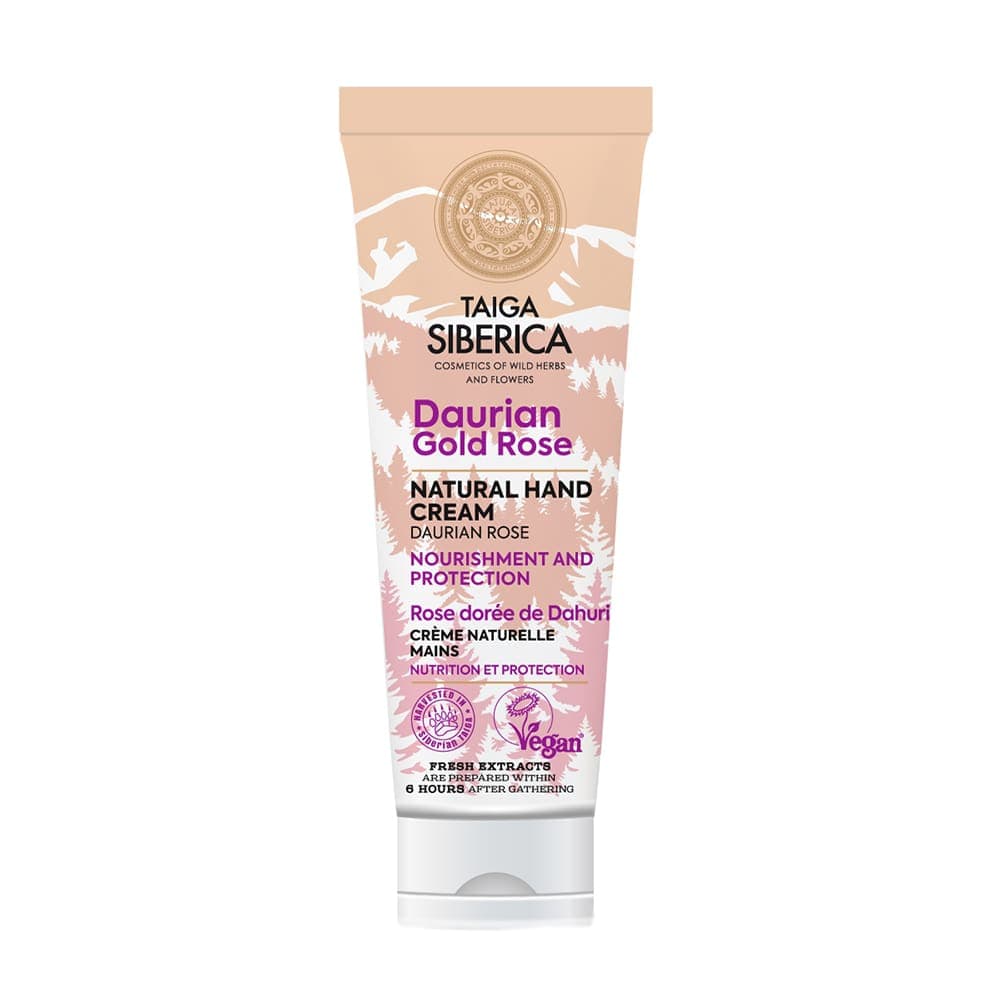 

Natura Siberica Taiga Siberica naturalny odżywczo-ochronny krem do rąk z różą dahurską 75ml