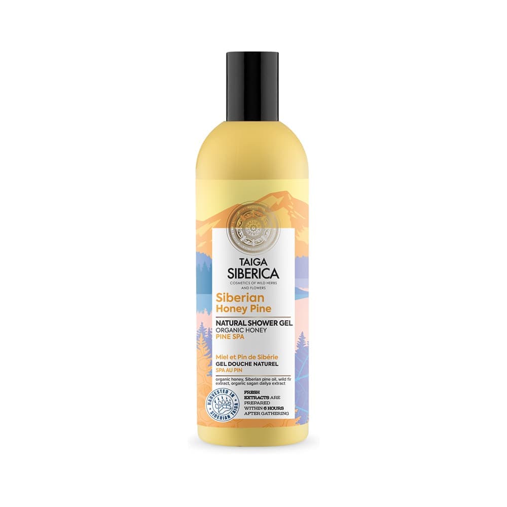 

Natura Siberica Taiga Siberica naturalny żel pod prysznic z syberyjskim miodem i sosną 270ml