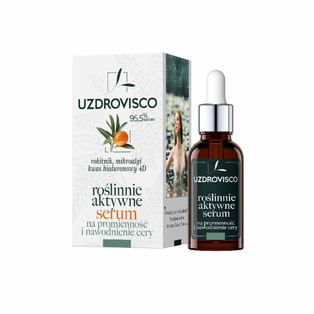 

UZDROVISCO Roślinnie Aktywne serum na promienność i nawodnienie cery Rokitnik 30ml