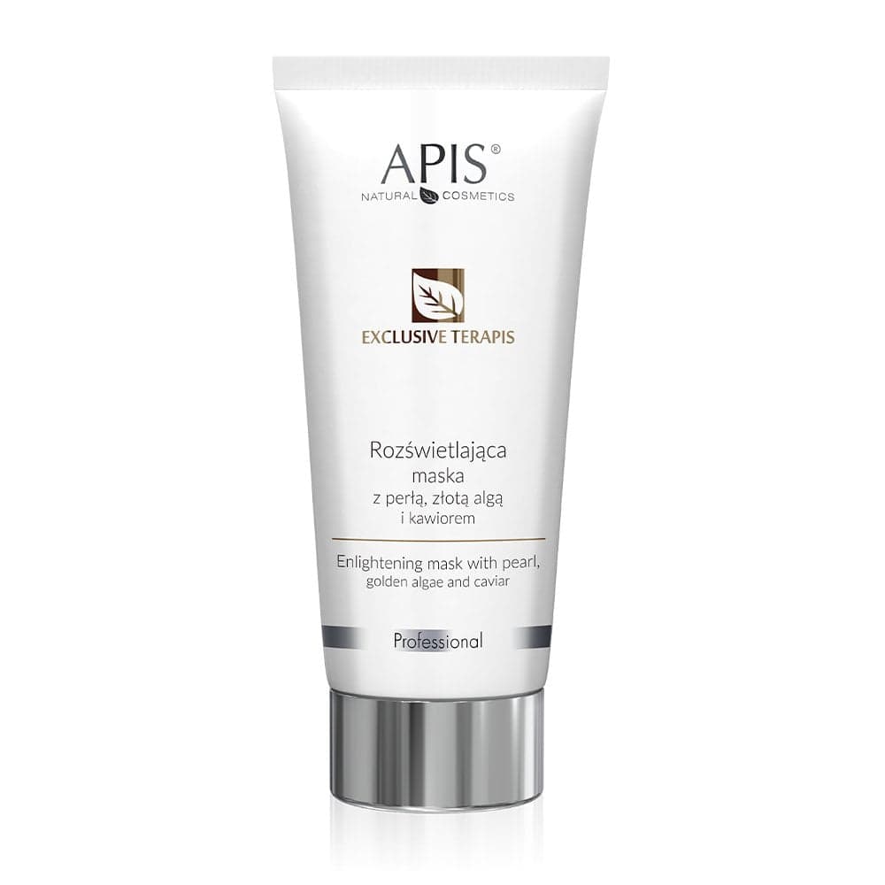 

Apis Exclusive Terapis rozświetlająca maska z perłą złotą algą i kawiorem 200ml