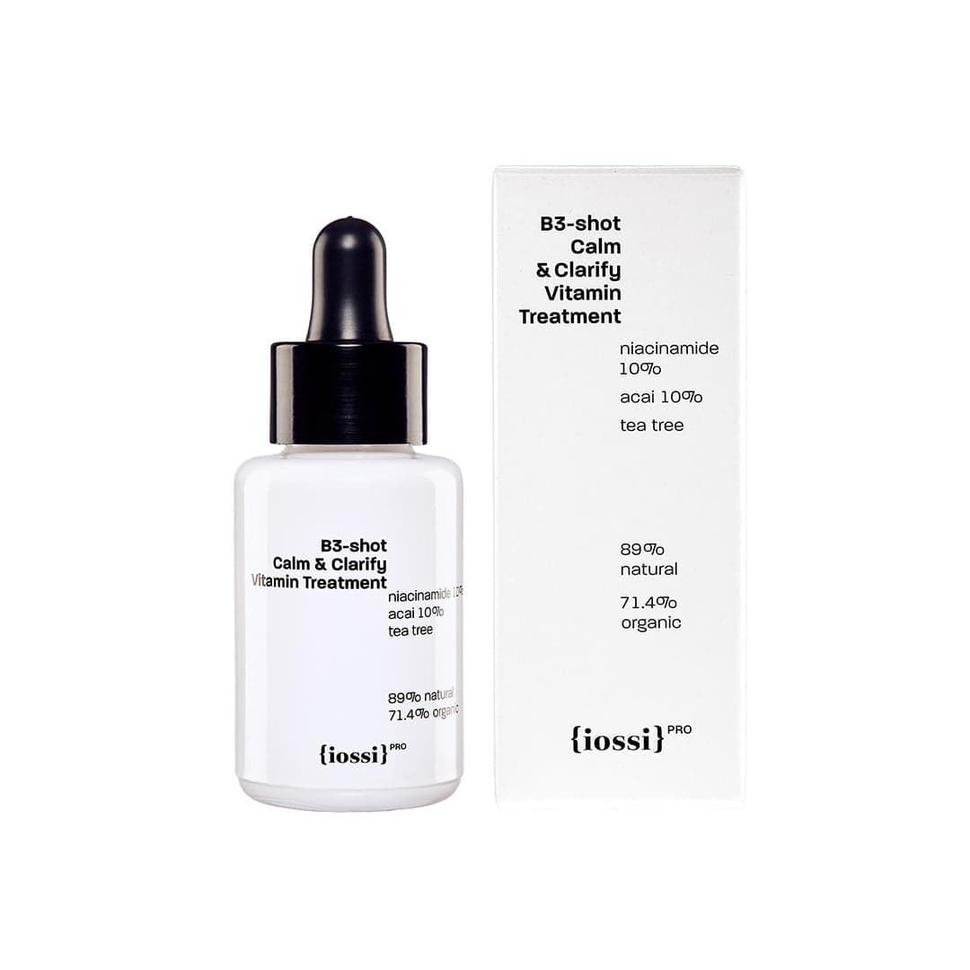 

Iossi B3-shot Calm Clarify Vitamin Treatment skoncentrowane serum z niacynamidem 30ml