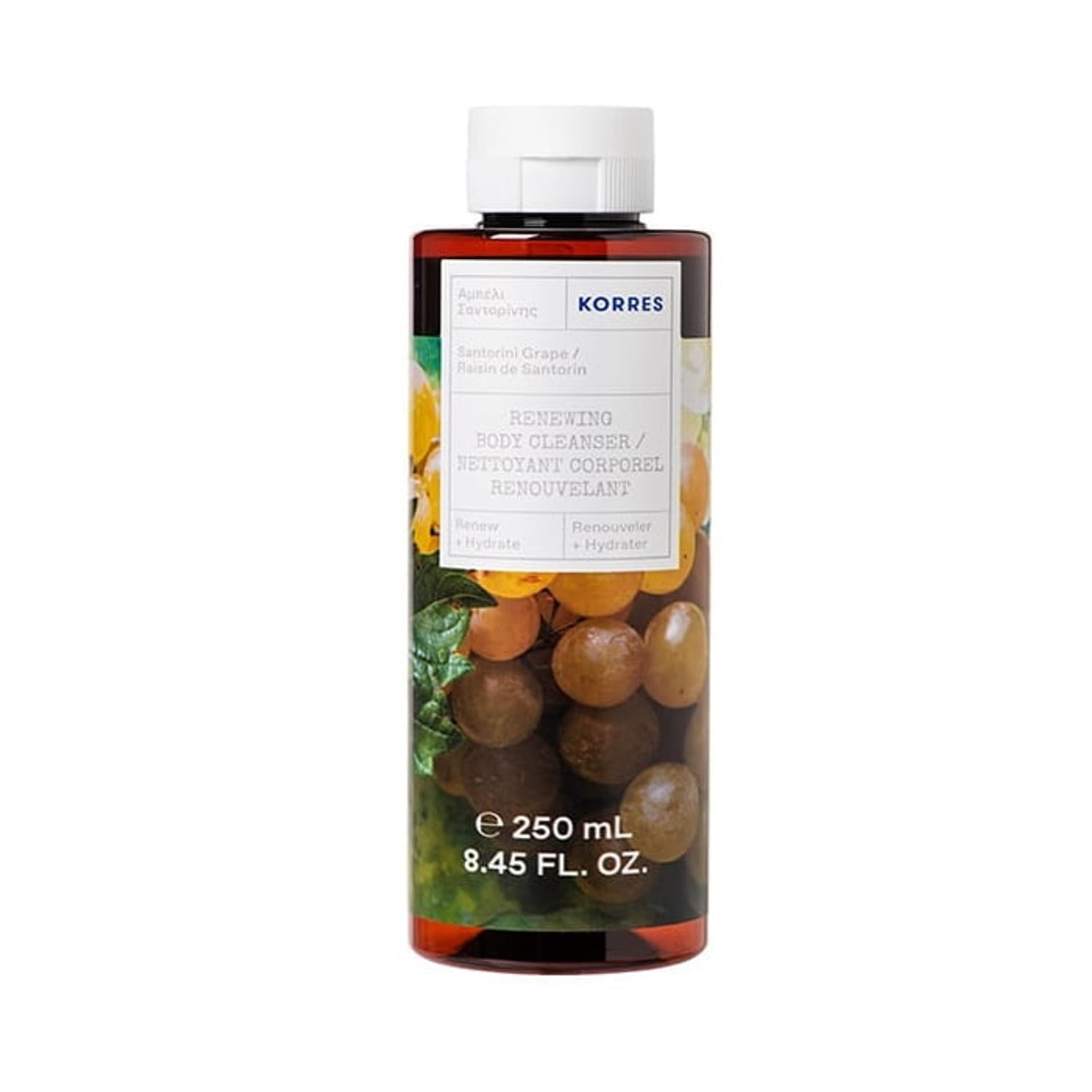 

Korres Santorini Grape Renewing Body Cleanser rewitalizujący żel do mycia ciała 250ml