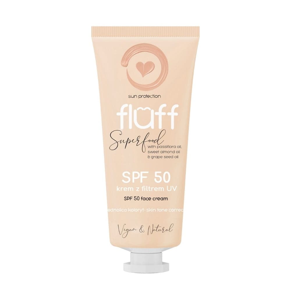 

Fluff Face Cream SPF50 krem wyrównujący koloryt skóry 50ml